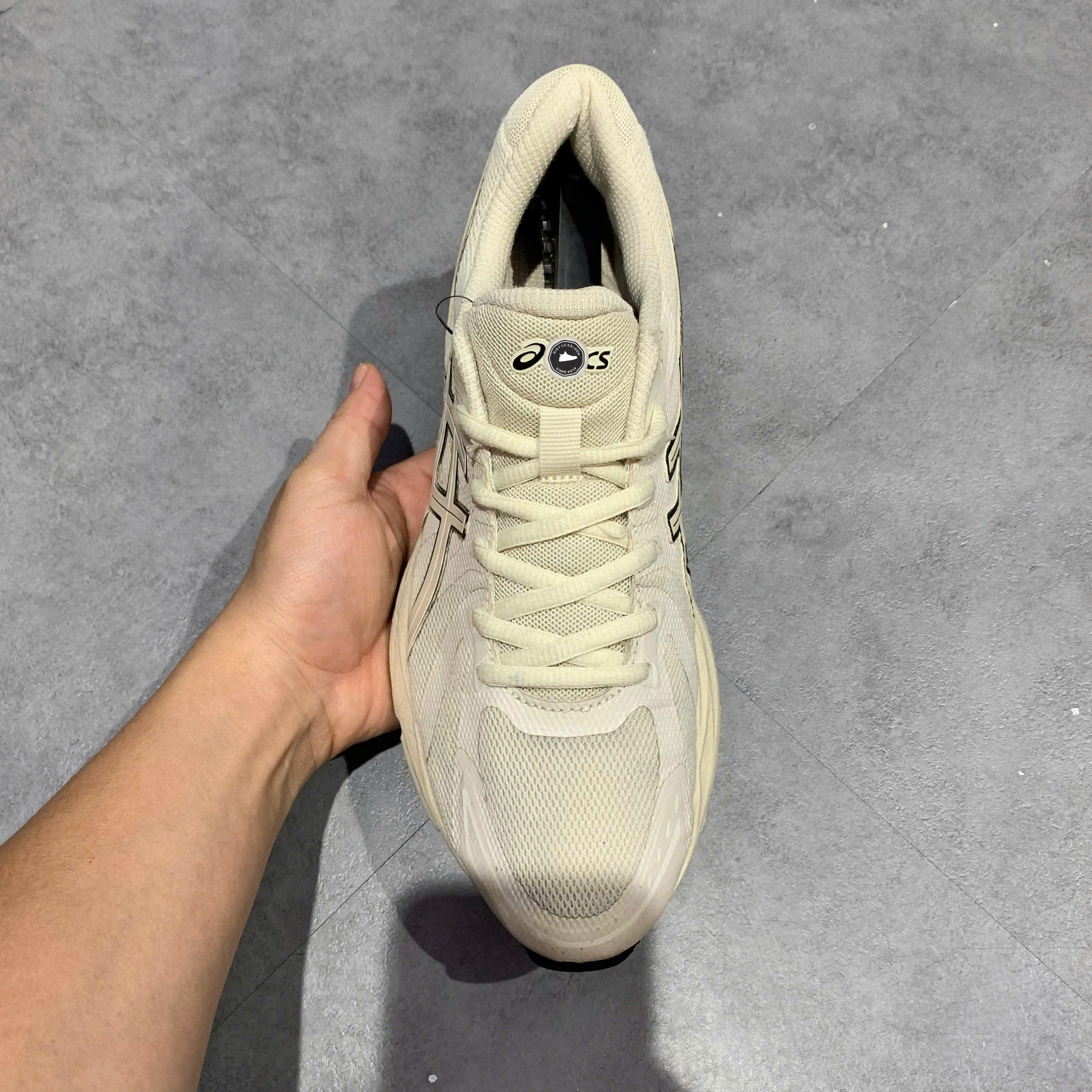 ASICS GEL-FLUX 4 CN “LIGHT GREY / SILVER” 1012B464 SIZE 40 ½ GIÀY 2HAND CHÍNH HÃNG PVN19992