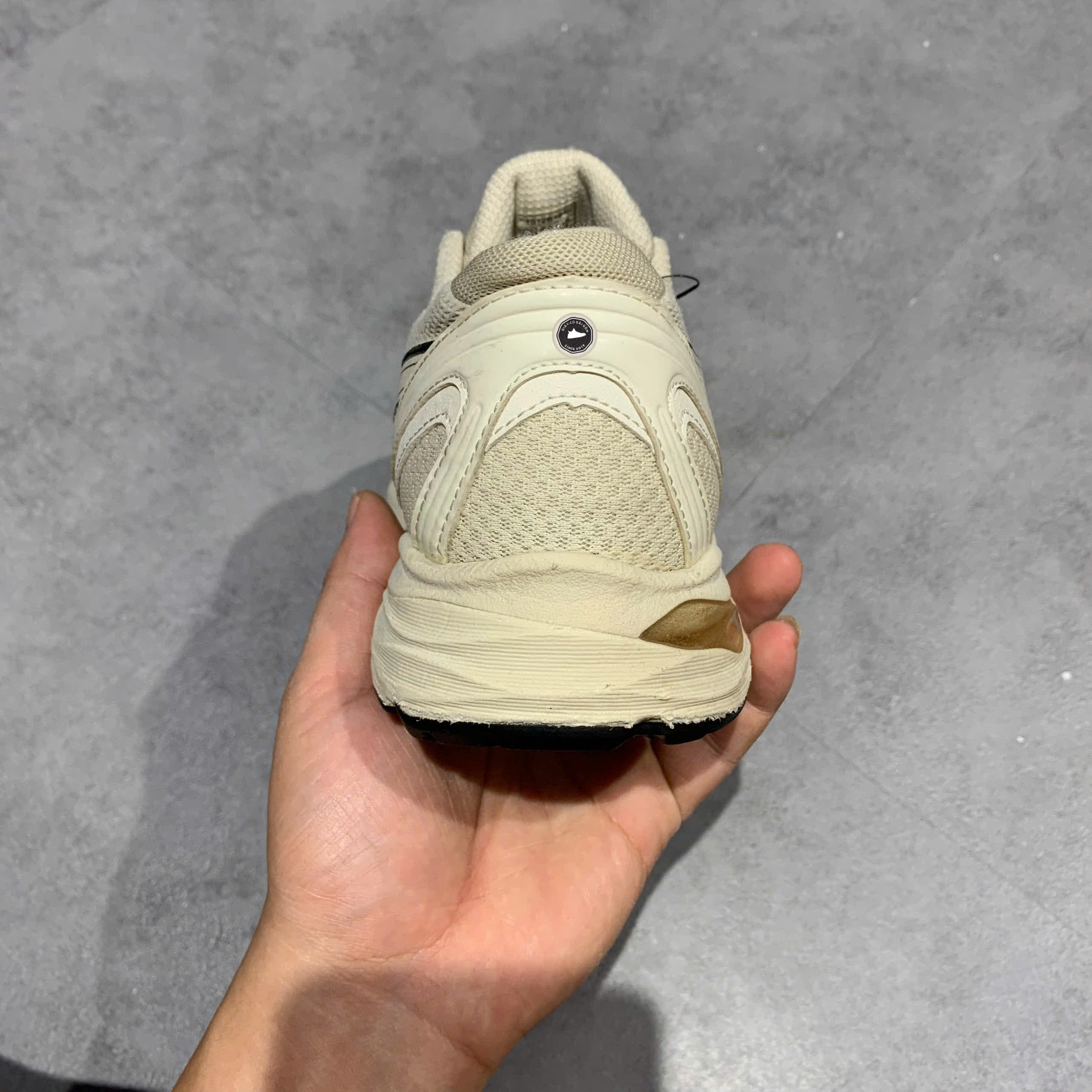 ASICS GEL-FLUX 4 CN “LIGHT GREY / SILVER” 1012B464 SIZE 40 ½ GIÀY 2HAND CHÍNH HÃNG PVN19992