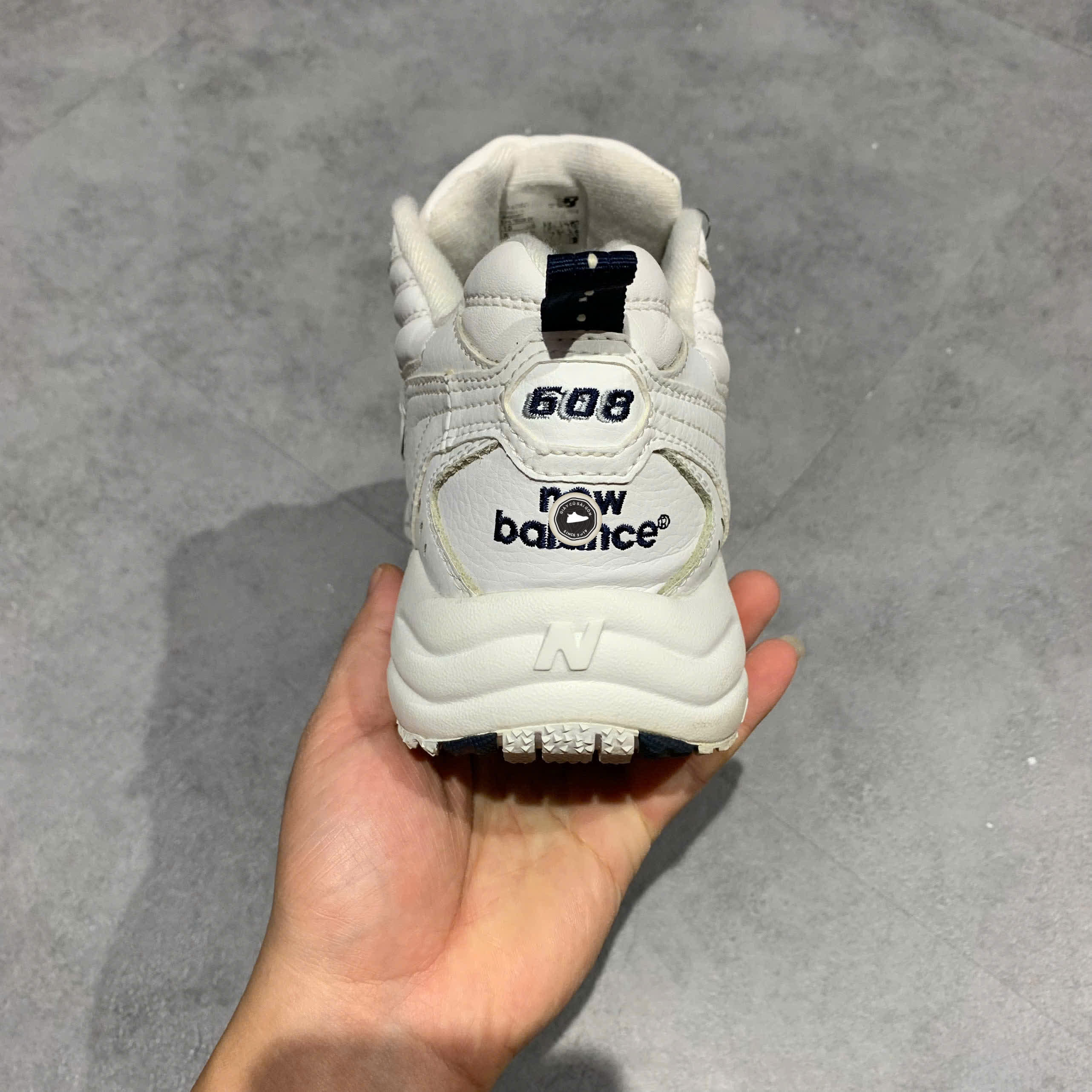 NEW BALANCE 608 “WHITE” NX608WT SIZE 41½ GIÀY 2HAND CHÍNH HÃNG PVN20081