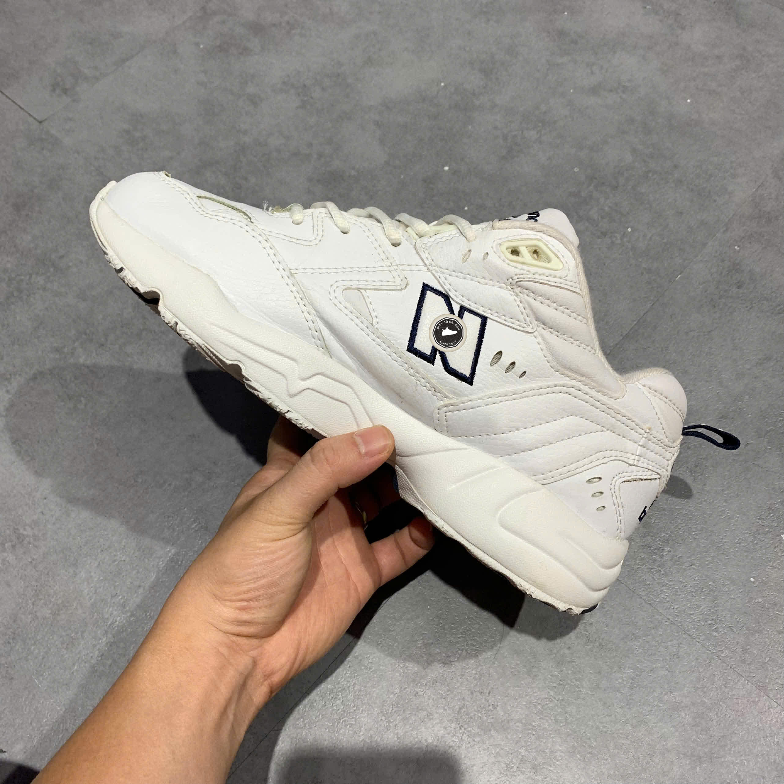 NEW BALANCE 608 “WHITE” NX608WT SIZE 41½ GIÀY 2HAND CHÍNH HÃNG PVN20081