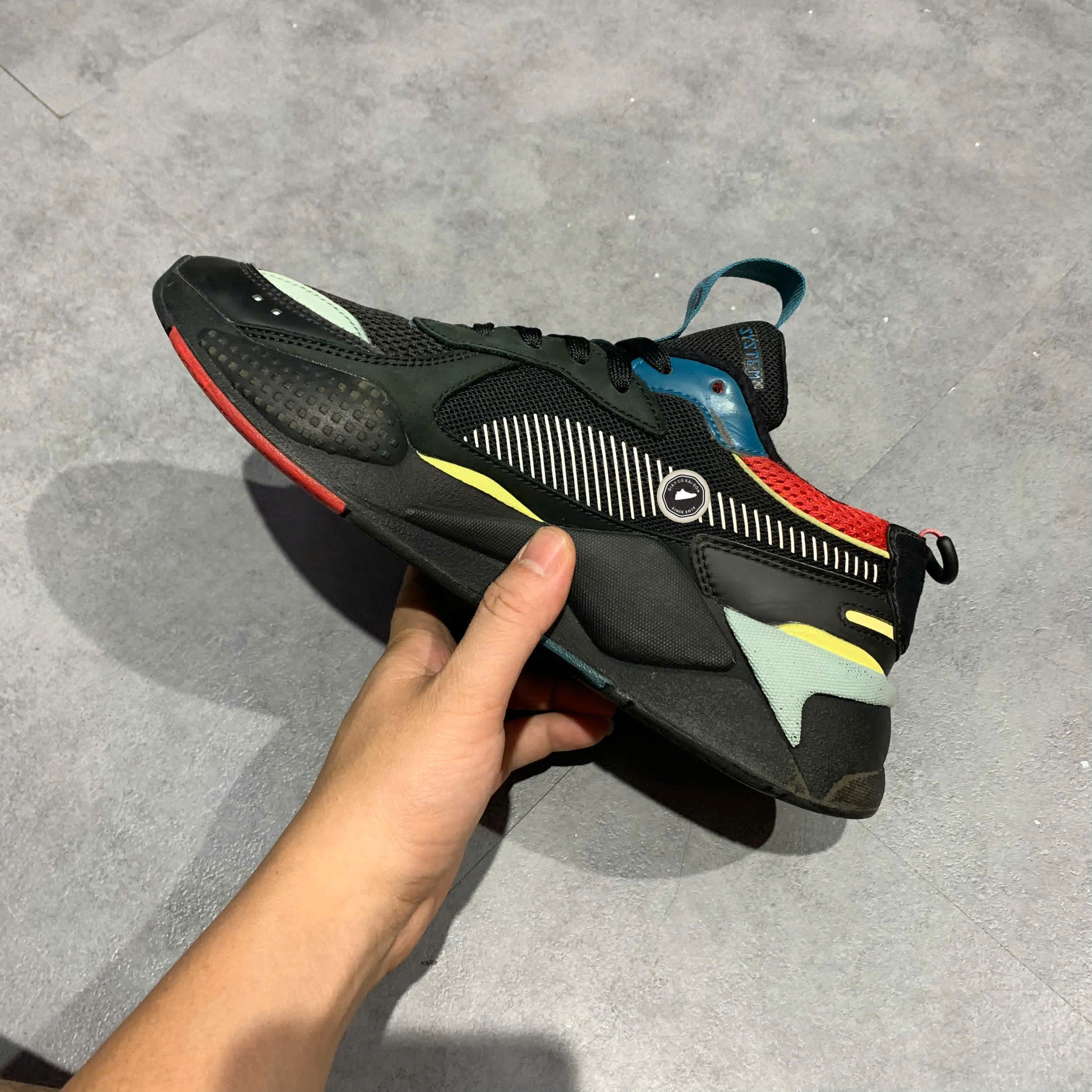 PUMA RS-X HD2 “Ribbon Red” 372076-02 SIZE 40½ GIÀY 2HAND CHÍNH HÃNG PVN20102