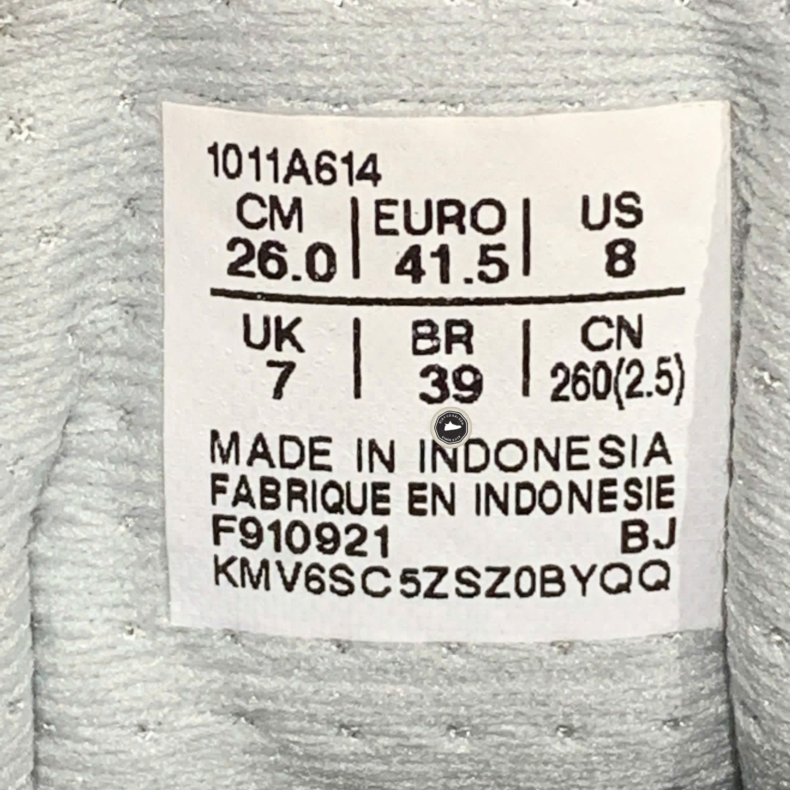 ASICS GEL-FLUX 4 ‘BLACK’ 1011A614-024 SIZE 41½ GIÀY 2HAND CHÍNH HÃNG PVN20094