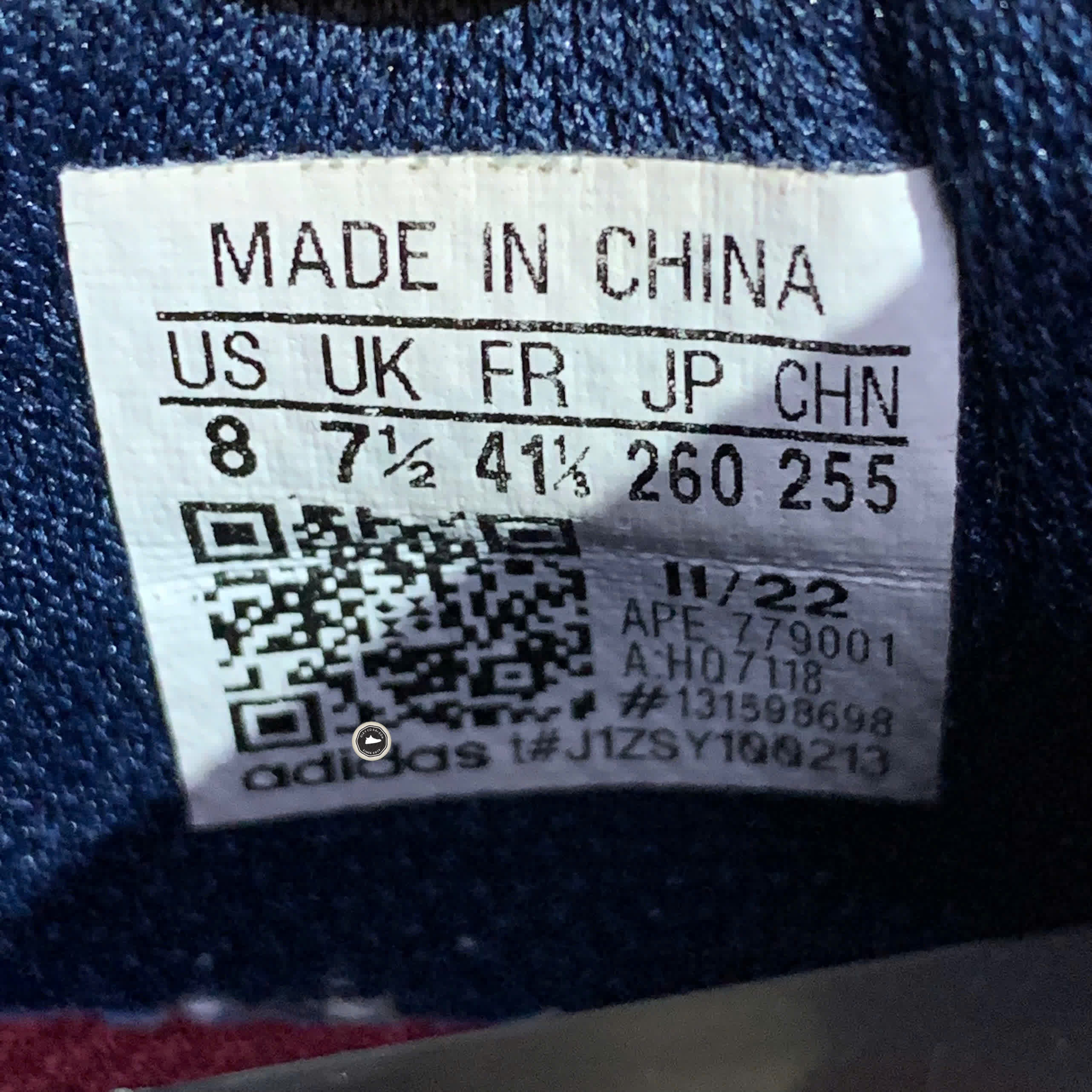 ADIDAS DROP STEP LOW DIRECTIONAL “NAVY RED” HQ7118 SIZE 41 ⅓ GIÀY 2HAND CHÍNH HÃNG PVN19951