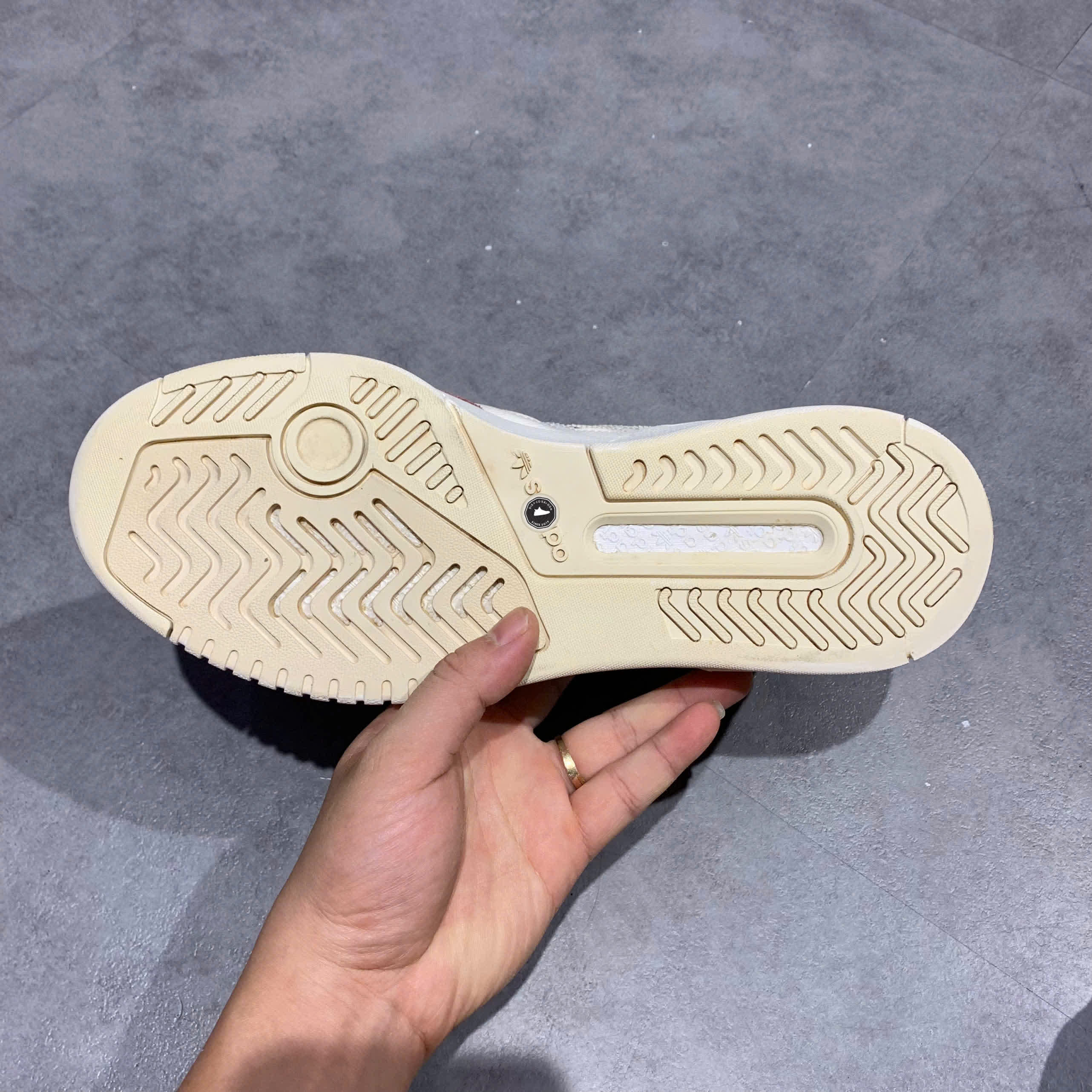 ADIDAS DROP STEP LOW DIRECTIONAL “NAVY RED” HQ7118 SIZE 41 ⅓ GIÀY 2HAND CHÍNH HÃNG PVN19951