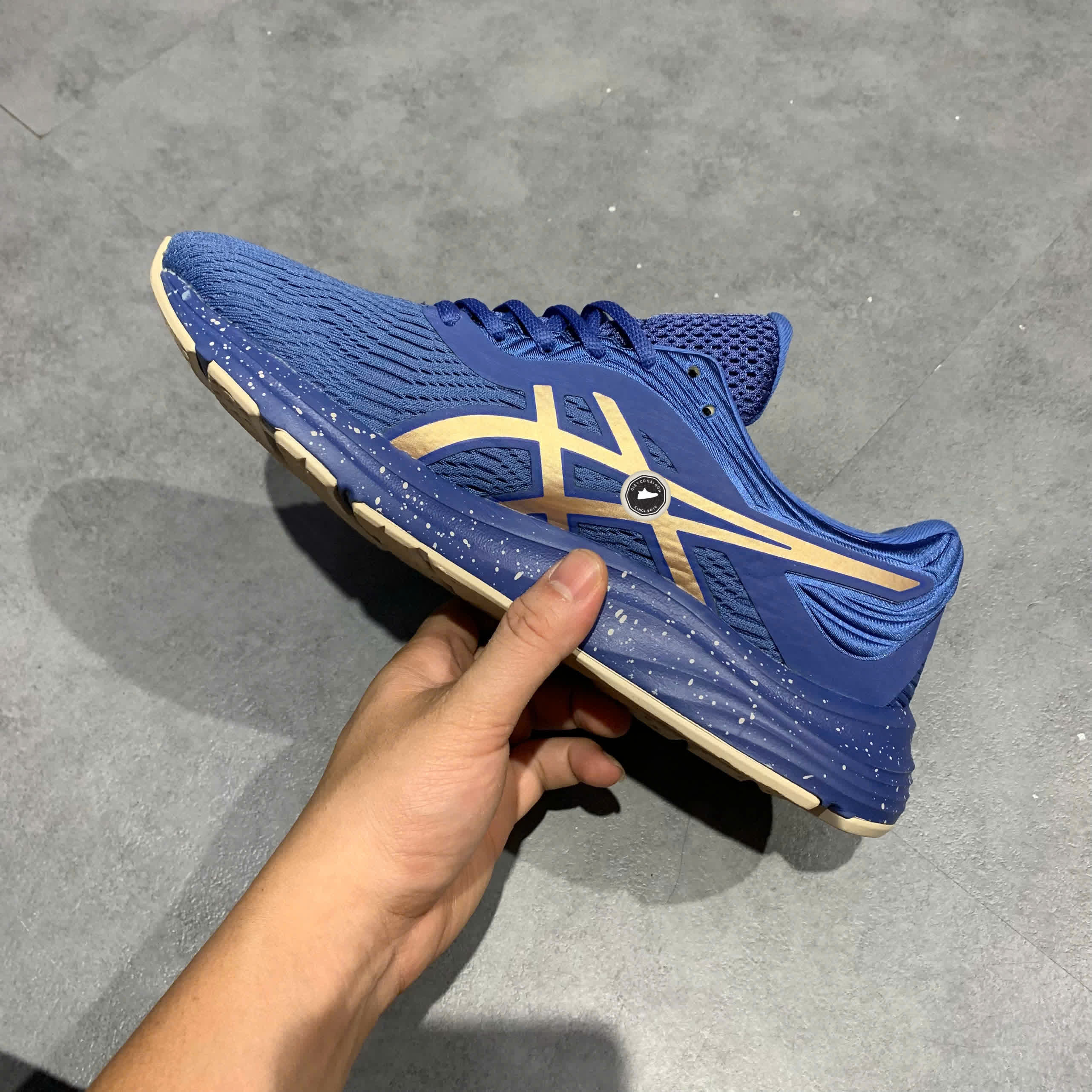 ASICS GEL-PULSE 11 “WHITE / BROWN” 1011B293-100 SIZE 41 ½ GIÀY 2HAND CHÍNH HÃNG PVN19974