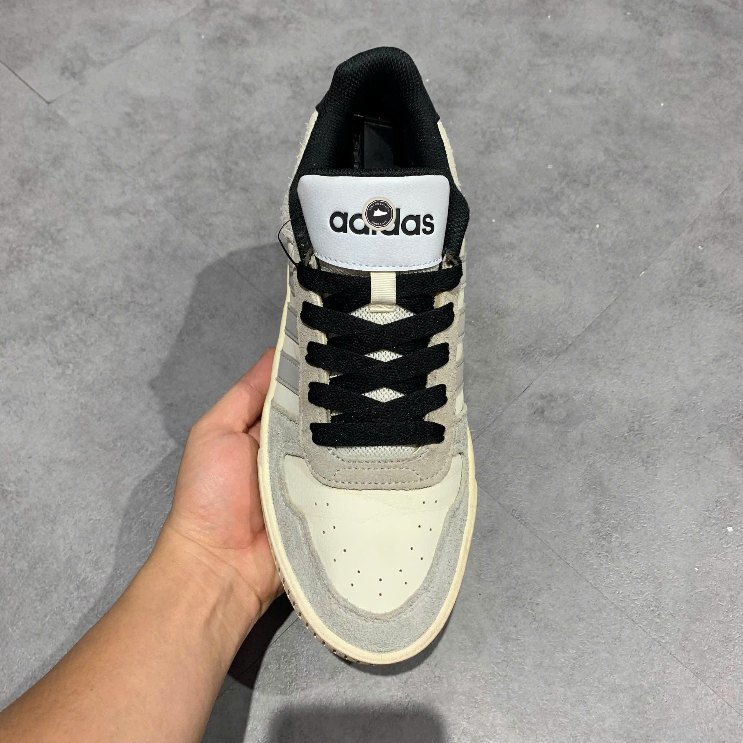 ADIDAS D-PAD CLASSIC “LIGHT BLUE / GREY” JR8327 SIZE 41 ⅓ GIÀY 2HAND CHÍNH HÃNG PVN19987