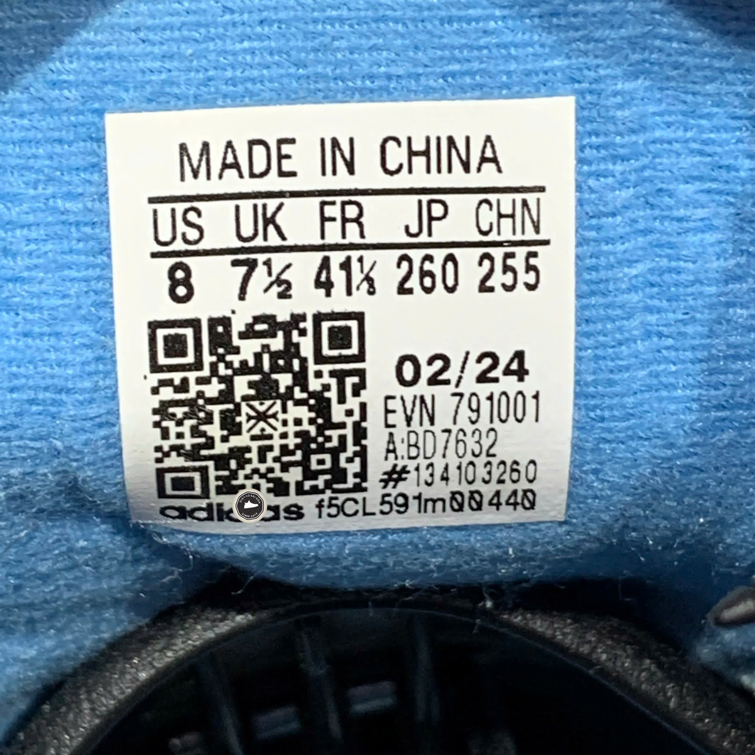 ADIDAS HANDBALL SPEZIAL “LIGHT BLUE / CLOUD WHITE / GUM” BD7632 SIZE 41 ⅓ GIÀY 2HAND CHÍNH HÃNG PVN20078