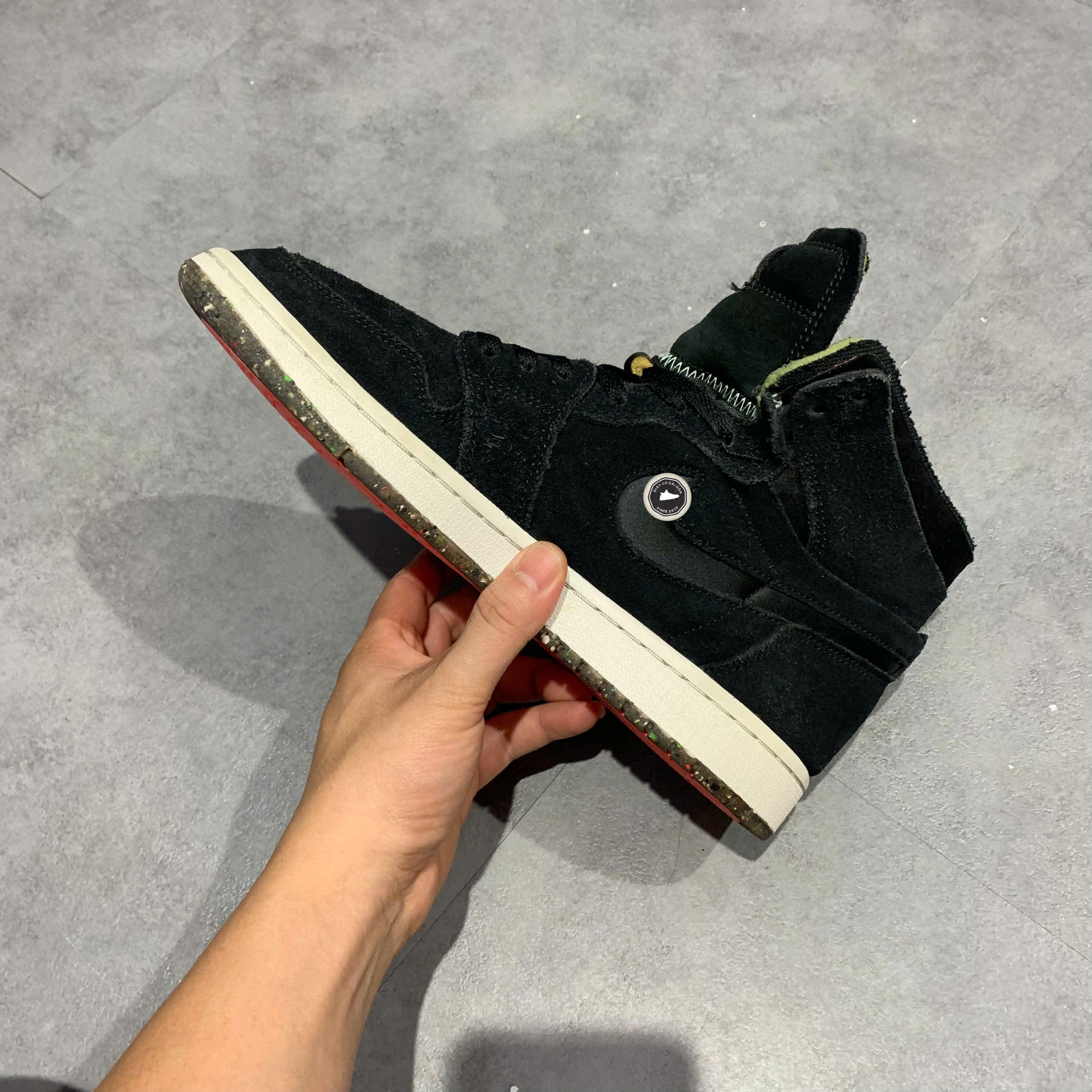 AIR JORDAN 1 HIGH ZOOM “COURT PURPLE / BLACK” CT0978-005 SIZE 41 GIÀY 2HAND CHÍNH HÃNG PVN20088