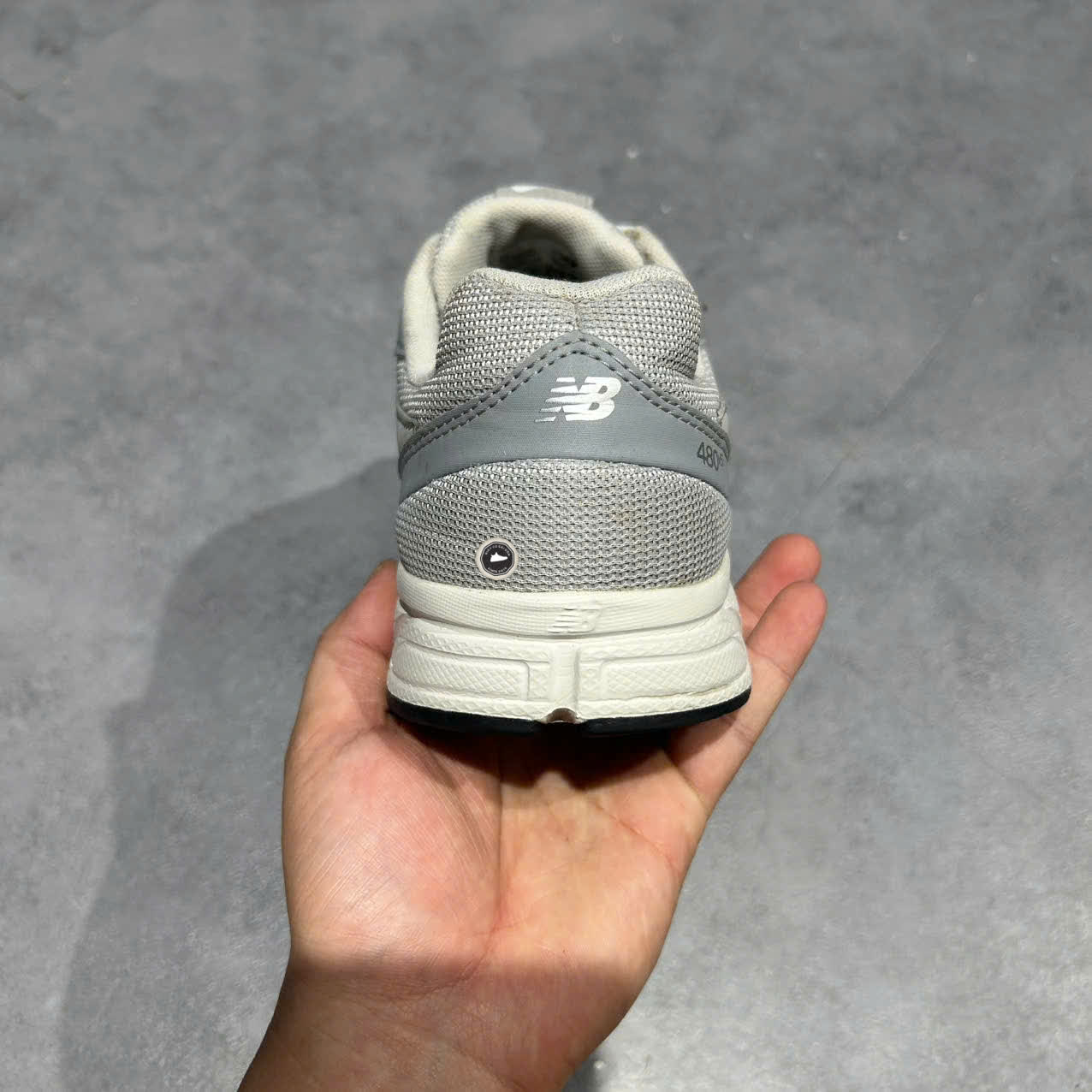 NEW BALANCE 480 ‘FOR GREY’ W480KR5 SIZE 40.5 GIÀY 2HAND CHÍNH HÃNG PVN20303