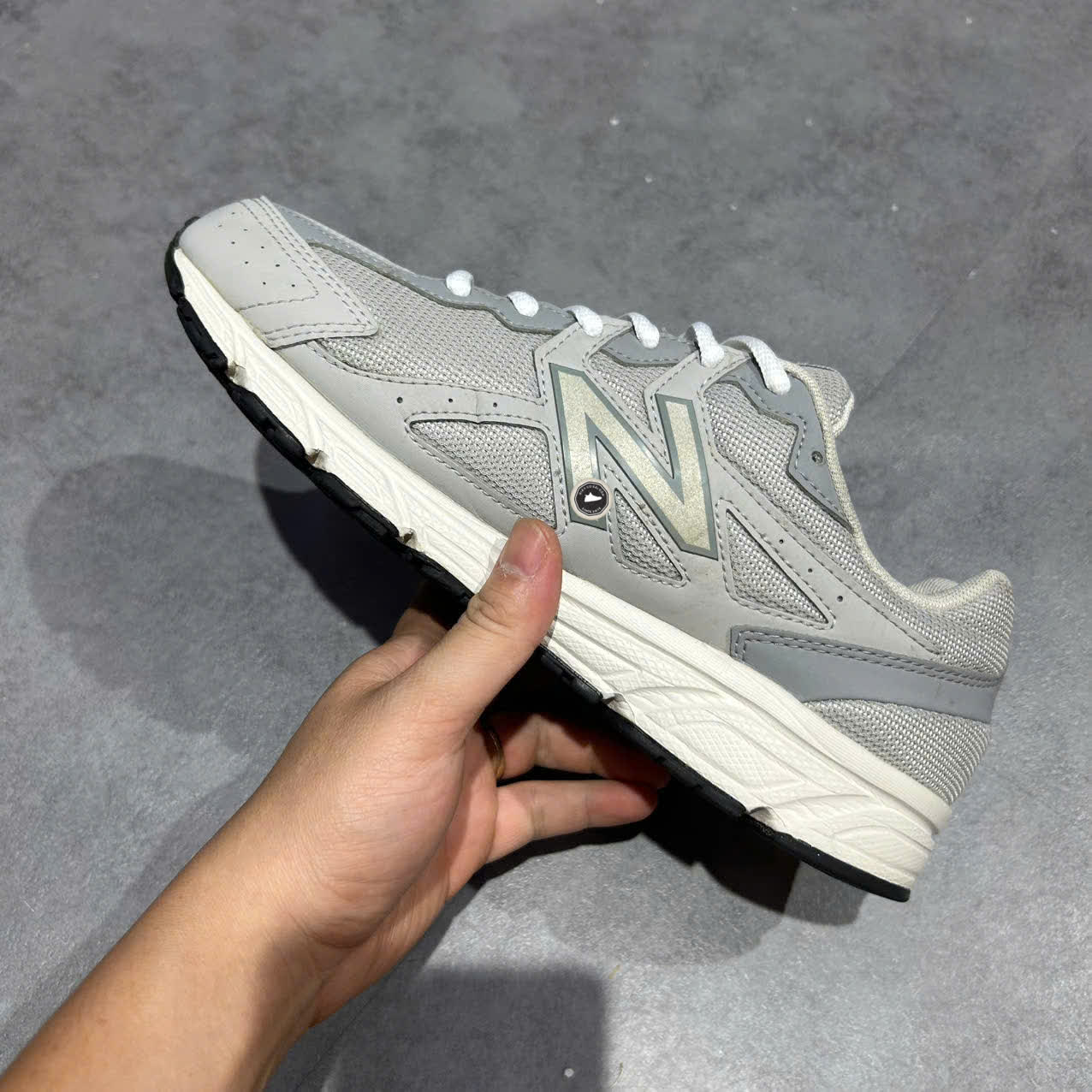 NEW BALANCE 480 ‘FOR GREY’ W480KR5 SIZE 40.5 GIÀY 2HAND CHÍNH HÃNG PVN20303