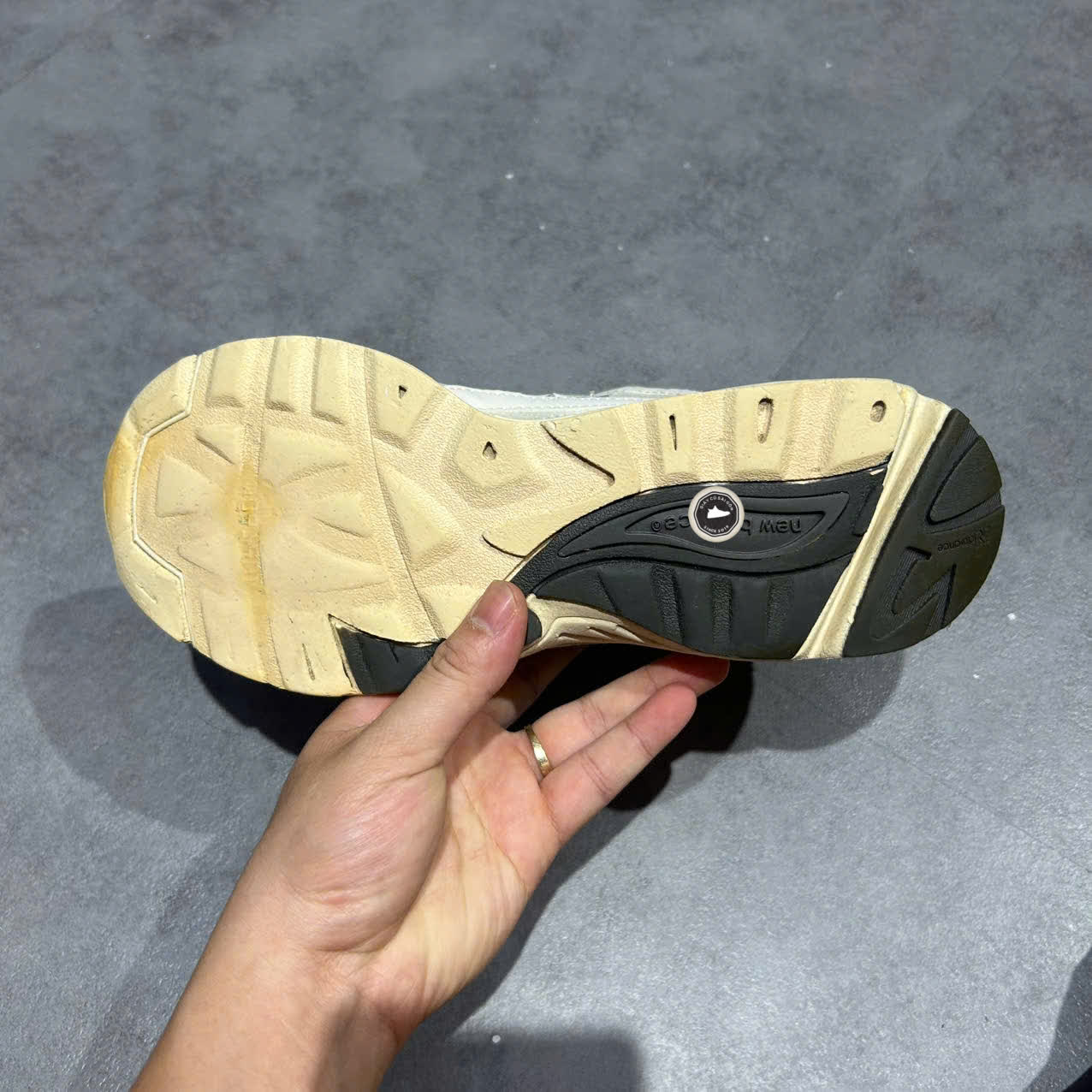 NEW BALANCE 878 ‘LIGHT GREY’ CM878MA1 SIZE 40.5 GIÀY 2HAND CHÍNH HÃNG PVN20338