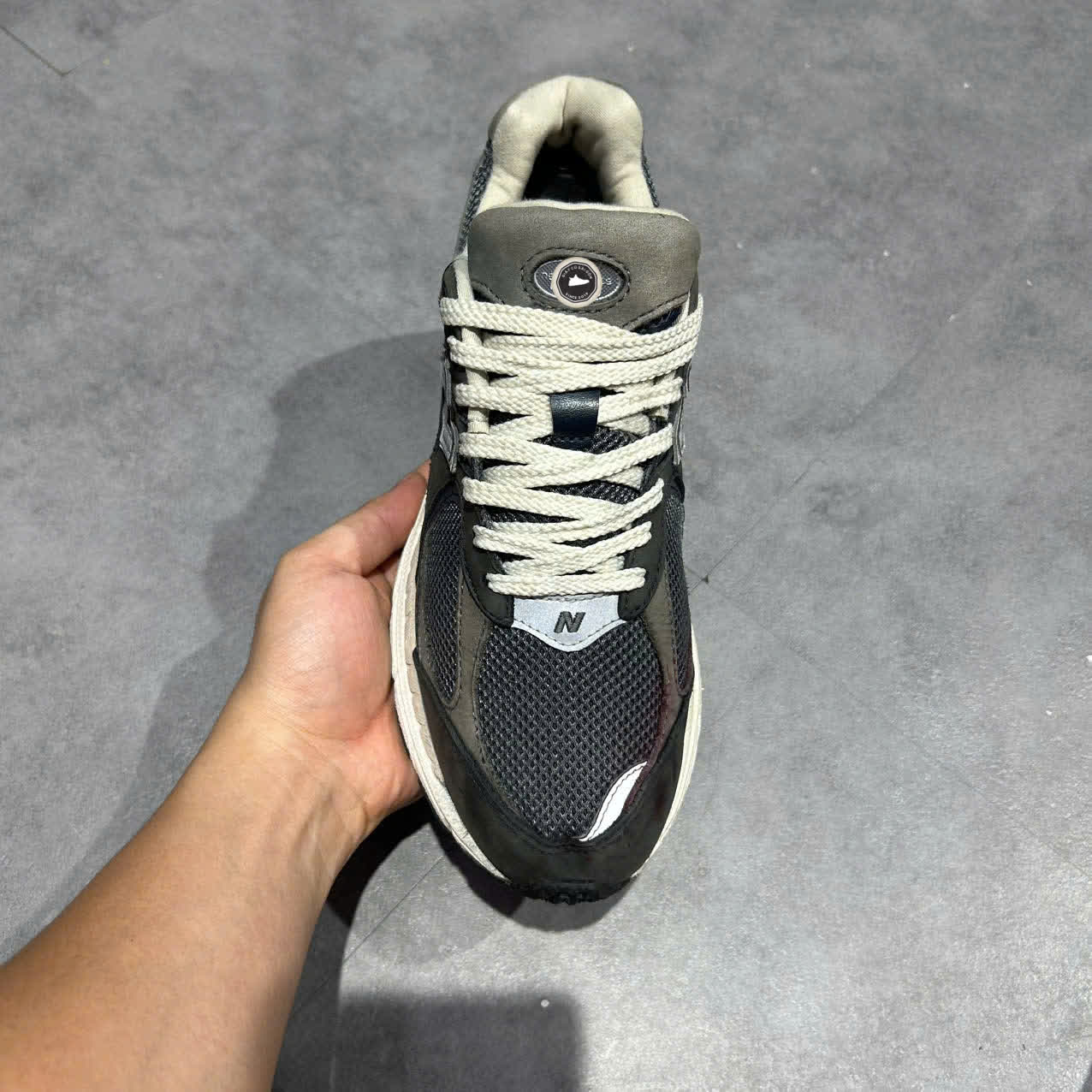 NEW BALANCE 2002R ‘NAVY GREY’ M2002RNY SIZE 40 GIÀY 2HAND CHÍNH HÃNG PVN20298