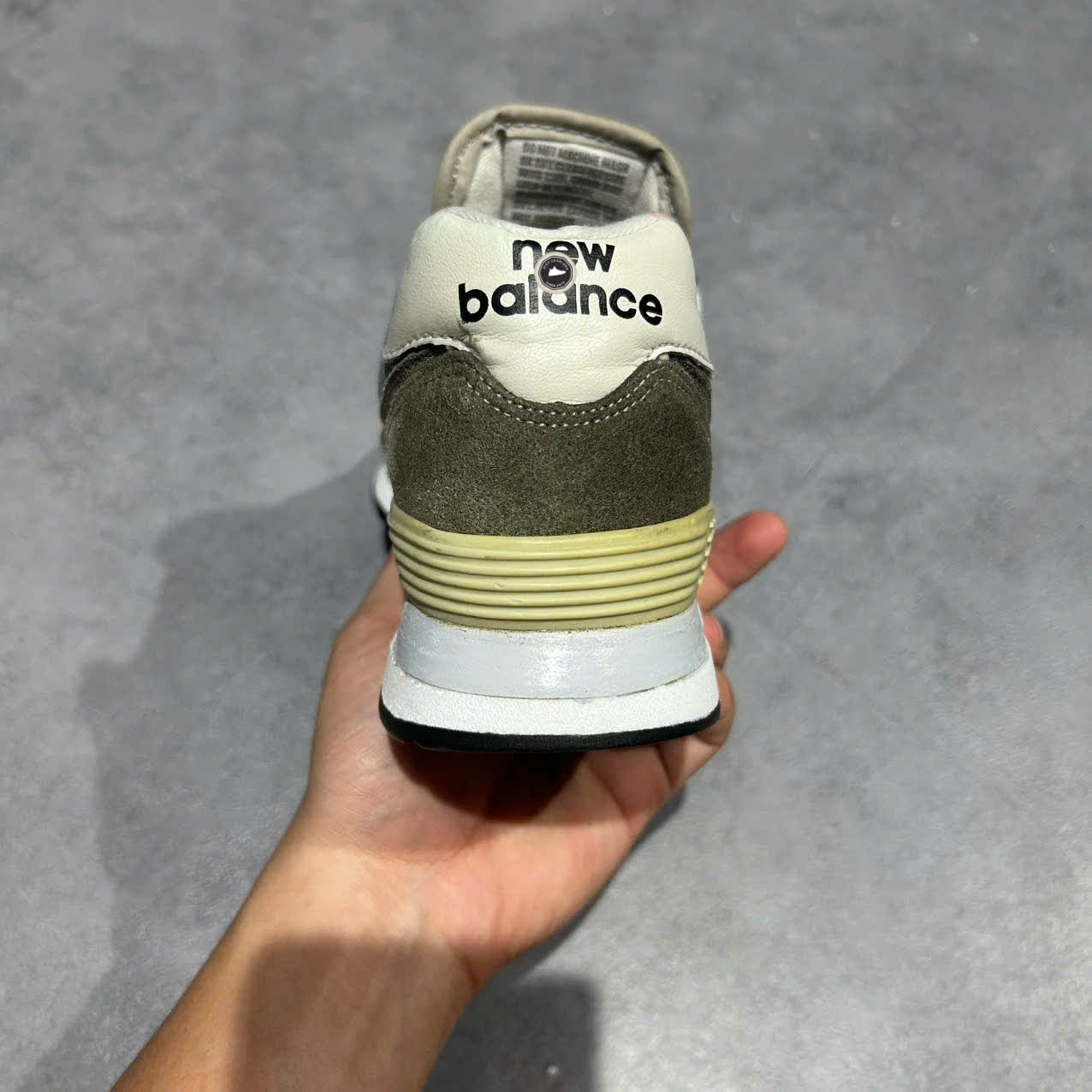 NEW BALANCE 574 ‘GREY SKY BLUE’ ML574BA2 SIZE 41.5 GIÀY 2HAND CHÍNH HÃNG PVN20366