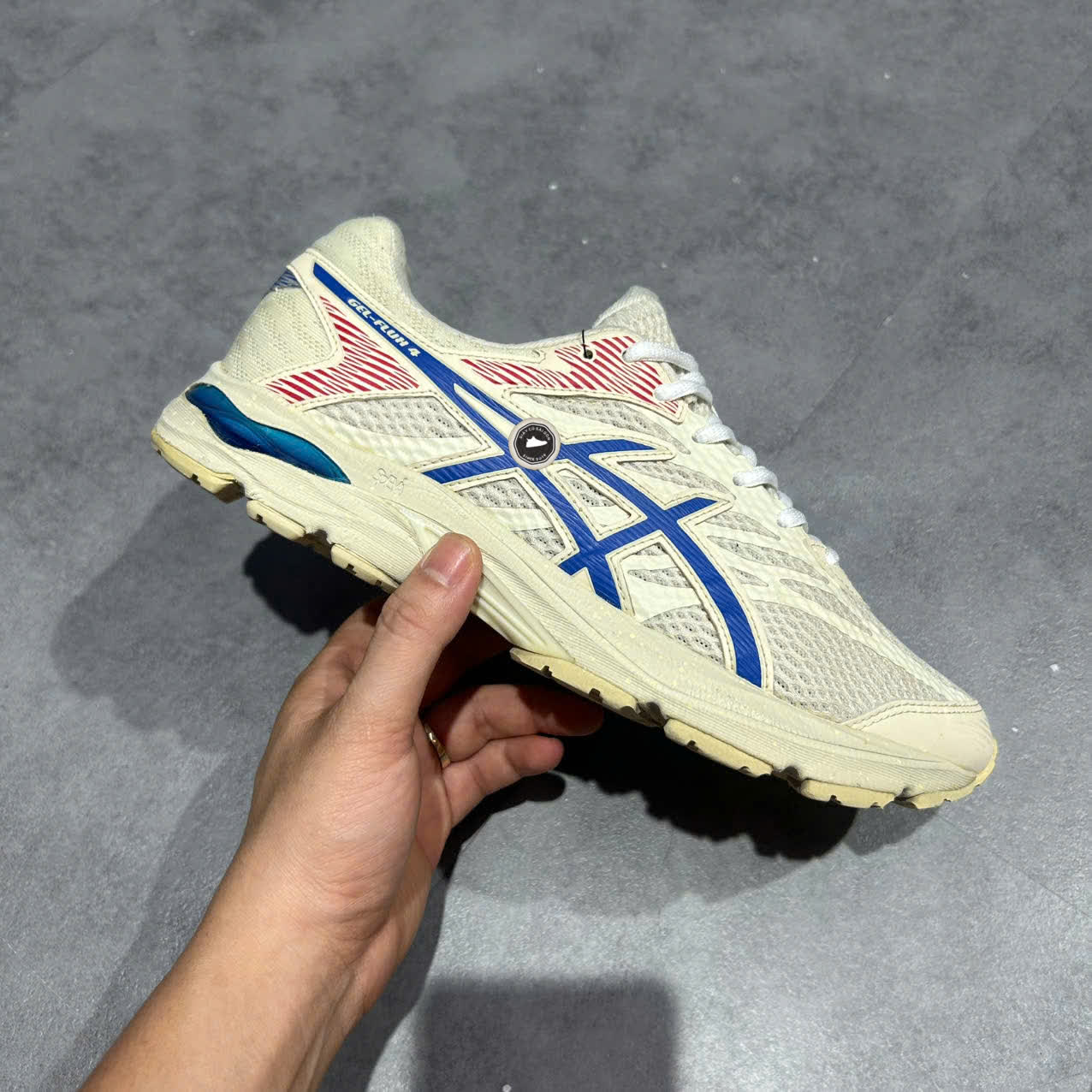 ASICSGel-Flux 4 ‘Grey Blue’ – 1011A614 SIZE 41.5 Giày 2hand chính hãng PVN20279