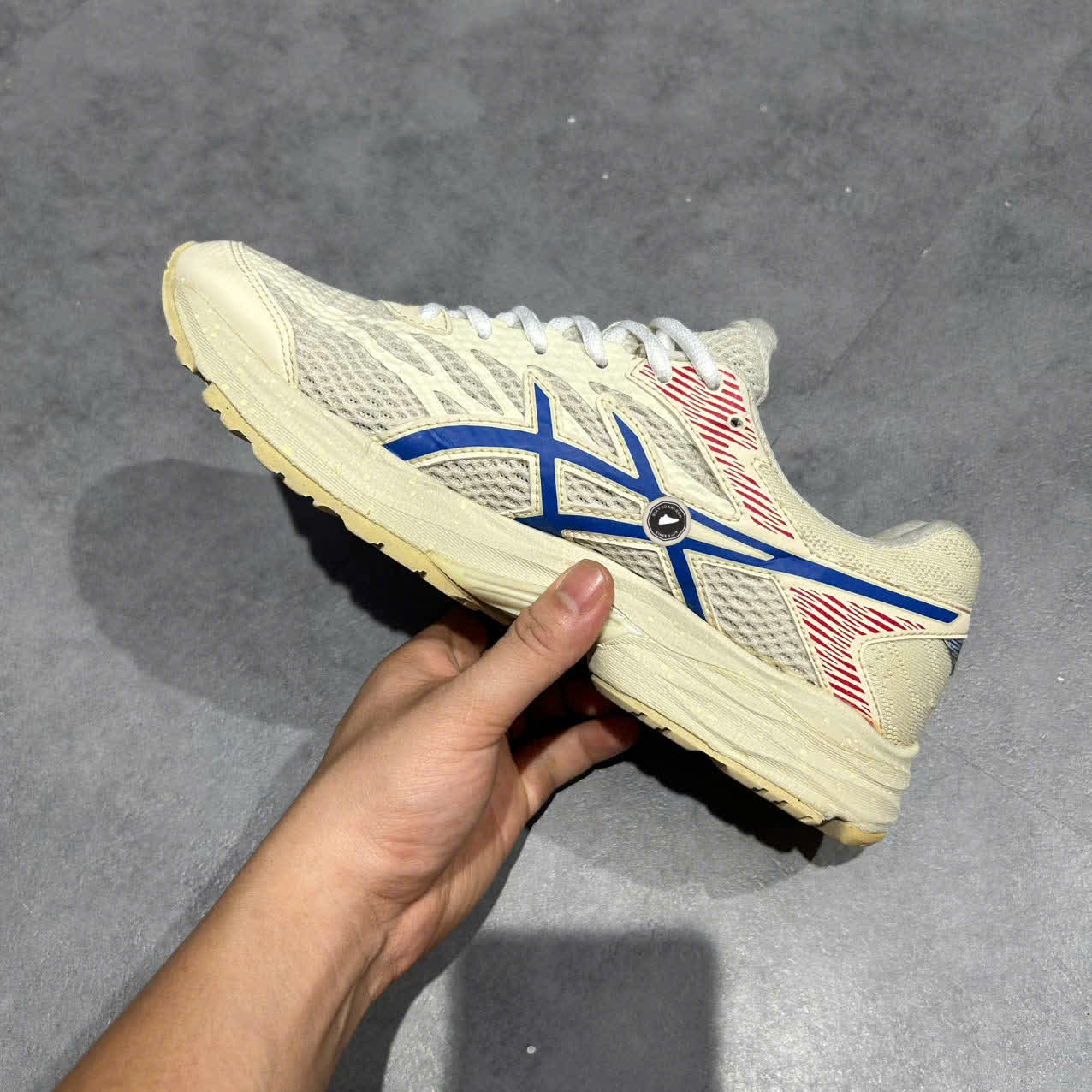 ASICSGel-Flux 4 ‘Grey Blue’ – 1011A614 SIZE 41.5 Giày 2hand chính hãng PVN20279