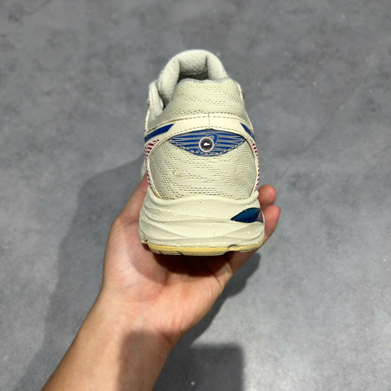 ASICSGel-Flux 4 ‘Grey Blue’ – 1011A614 SIZE 41.5 Giày 2hand chính hãng PVN20279