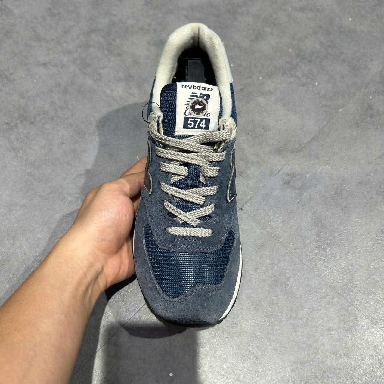 New Balance 574 ‘Navy’ – ML574EGN SIZE 41.5 Giày 2hand chính hãng PVN20364