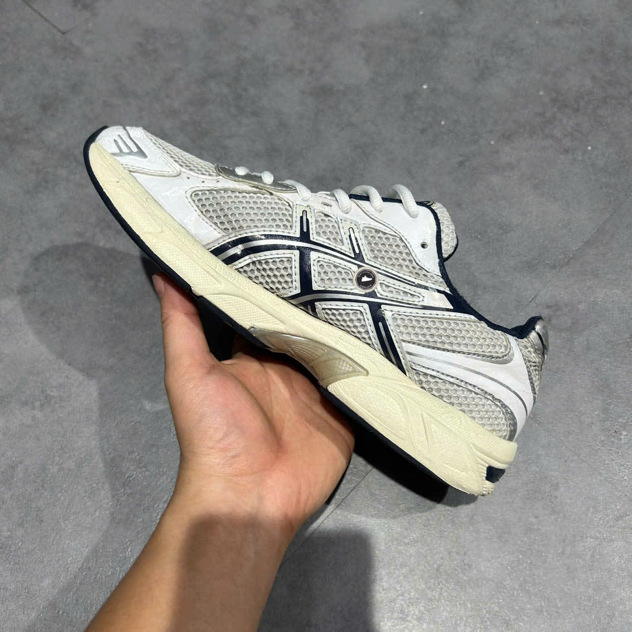 ASICS GEL-1130 ‘WHITE / MINT TINT’ 1202A164 SIZE 41.5 GIÀY 2HAND CHÍNH HÃNG PVN20274