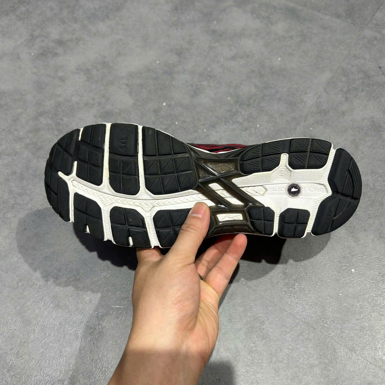 ASICS GEL-KAYANO 21 ‘BURGUNDY’ T4H2N-2690 SIZE 42 GIÀY 2HAND CHÍNH HÃNG PVN20278