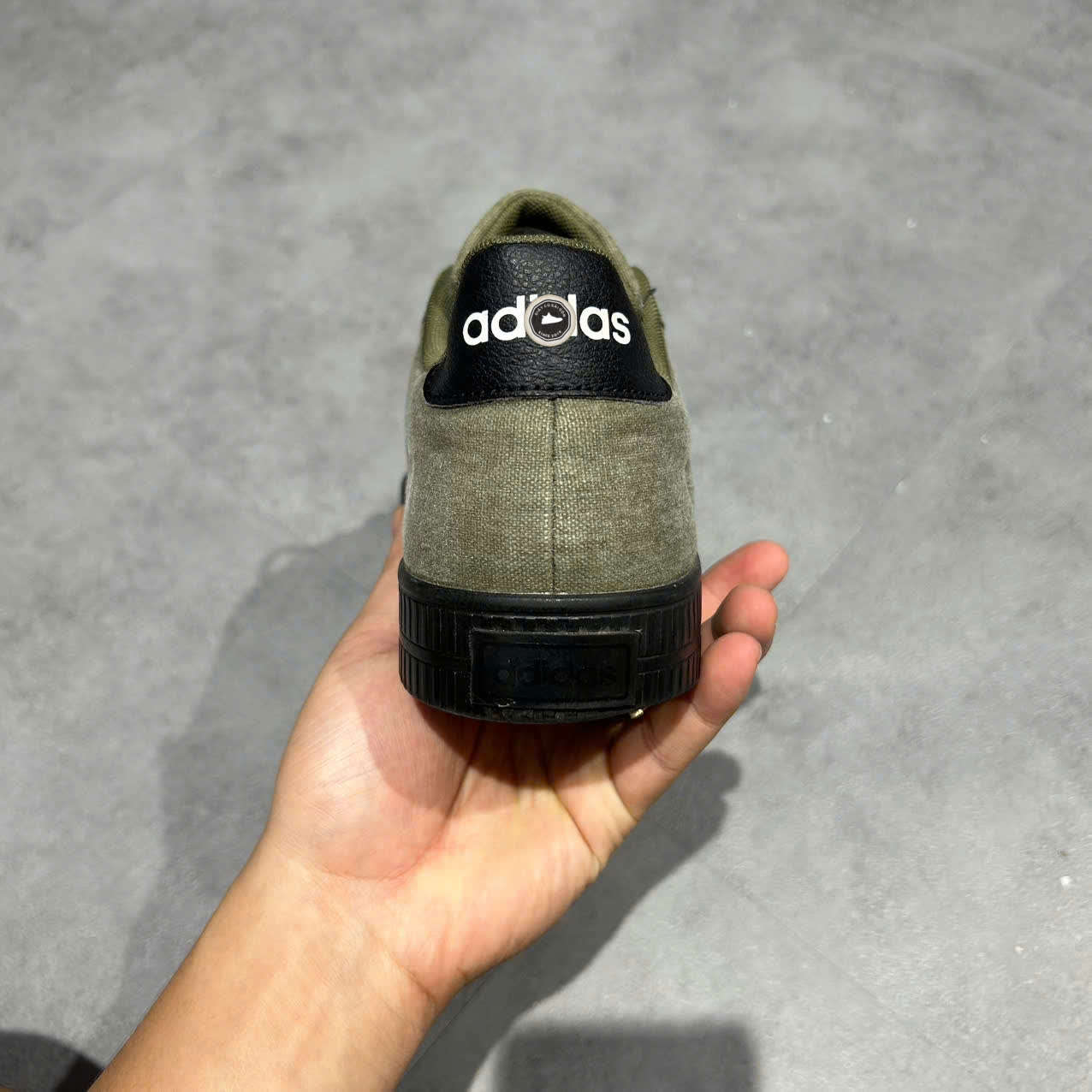 Adidas Daily 3.0 ‘Olive Green / Core Black / Cloud White’ – HP6029 SIZE 44 Giày 2hand chính hãng PVN19928