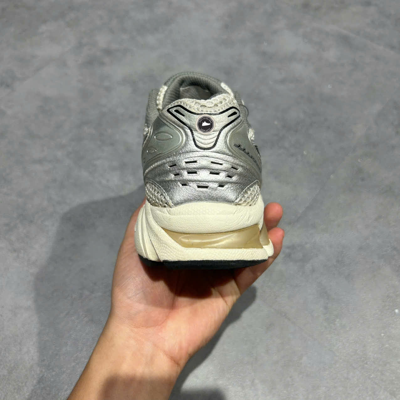 ASICS GEL LYTE III OG 'WHITE/PEACOAT' 1201A528-100 SIZE 43 GIÀY 2HAND CHÍNH HÃNG PVN20287