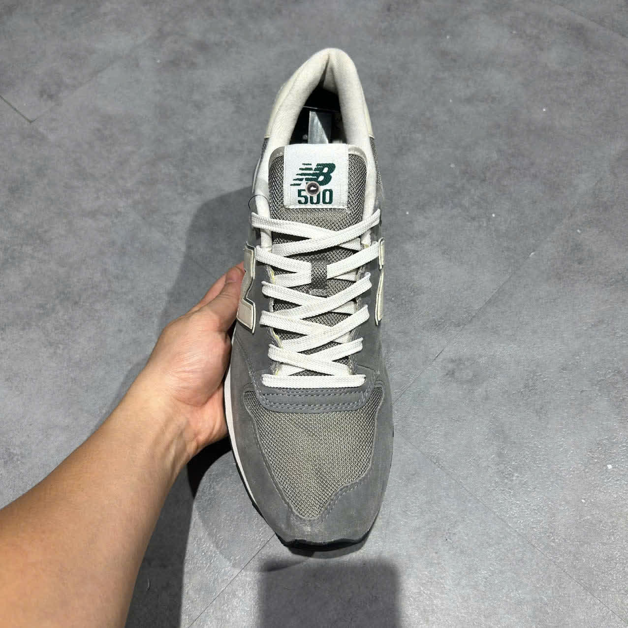 NEW BALANCE GM500 'GREY SUEDE' SIZE 46.5 GIÀY 2HAND CHÍNH HÃNG PVN20282