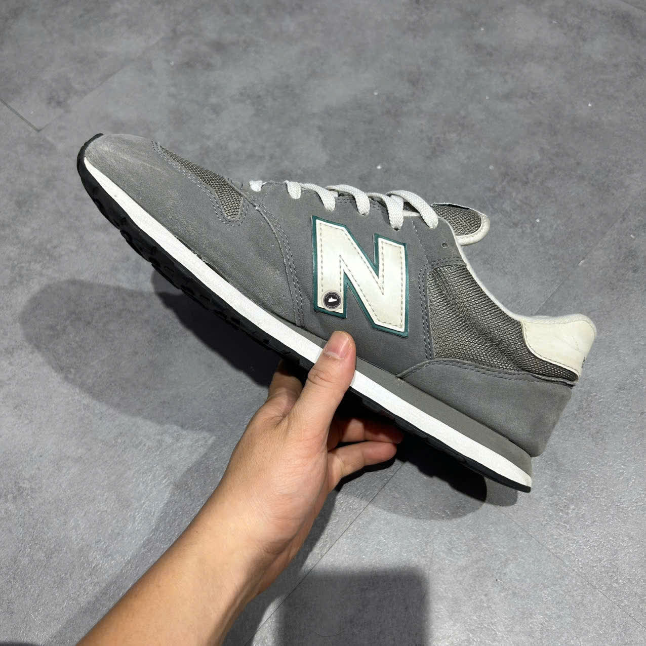 NEW BALANCE GM500 'GREY SUEDE' SIZE 46.5 GIÀY 2HAND CHÍNH HÃNG PVN20282