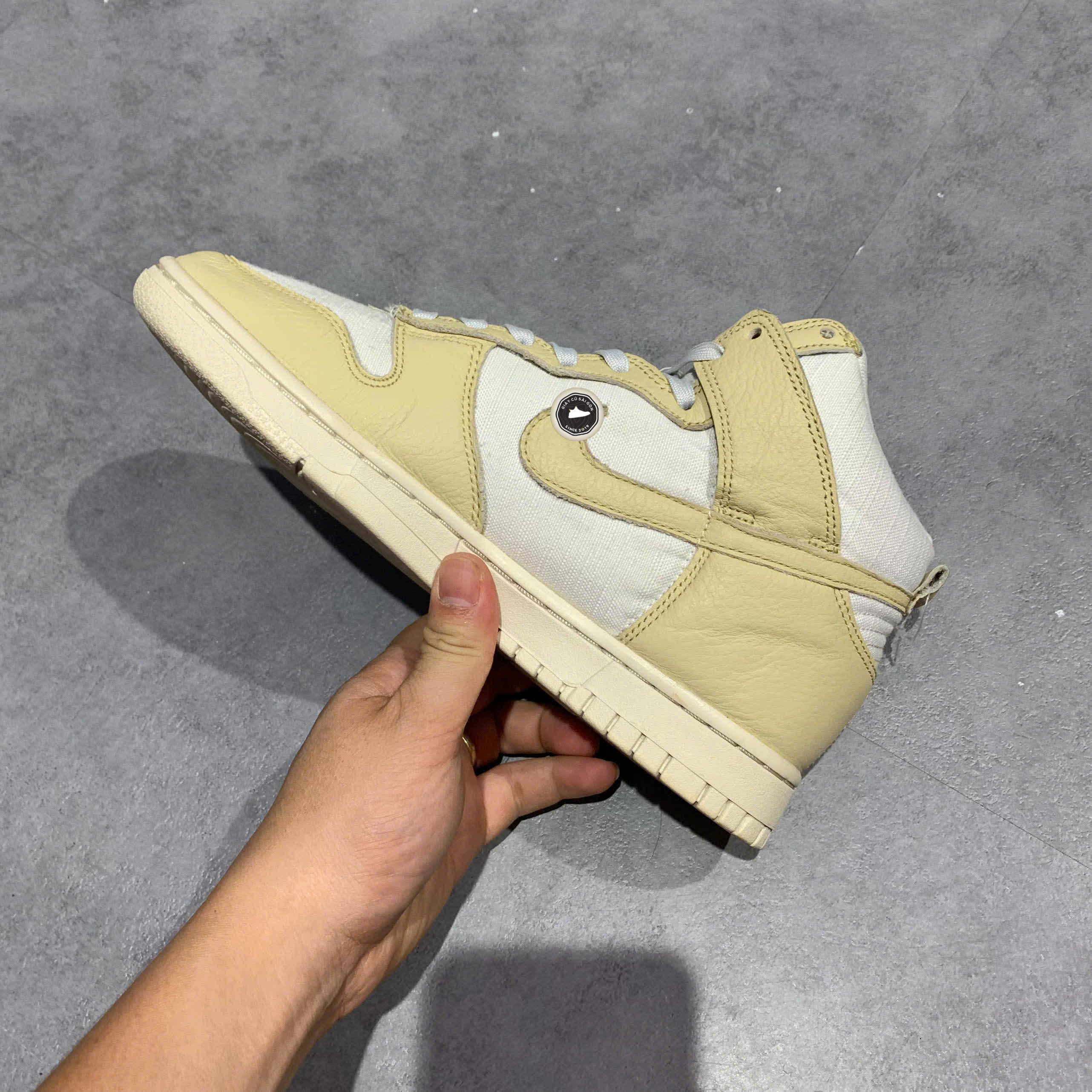 NIKE DUNK HIGH LX CERTIFIED FRESH TEAM GOLD DX3452-700 SIZE 39 GIÀY 2HAND CHÍNH HÃNG PVN20915