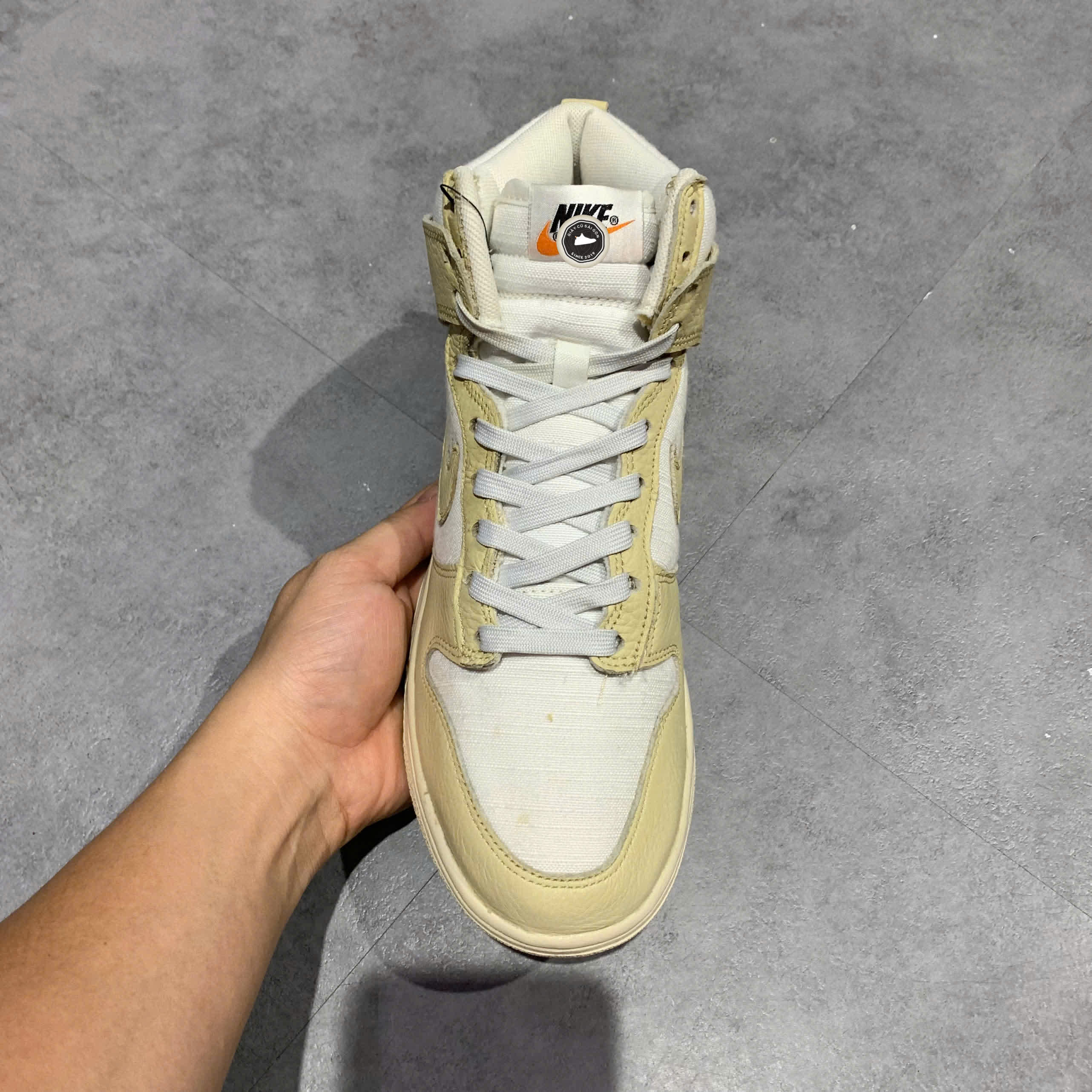 NIKE DUNK HIGH LX CERTIFIED FRESH TEAM GOLD DX3452-700 SIZE 39 GIÀY 2HAND CHÍNH HÃNG PVN20915