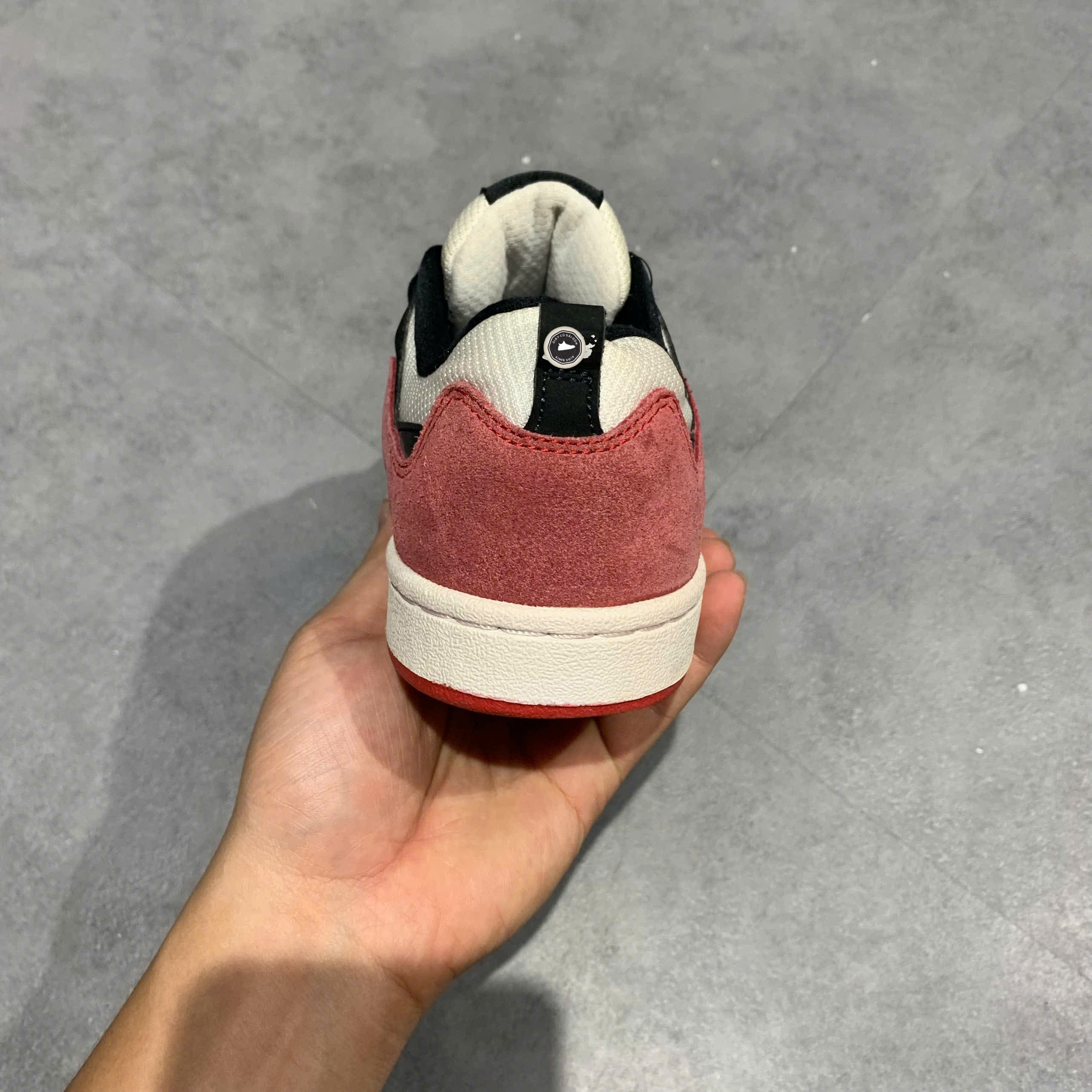 NIKE SB ALLEYOOP 'WHITE UNIVERSITY RED' CJ0882 102 SIZE 38.5 GIÀY 2HAND CHÍNH HÃNG PVN20908