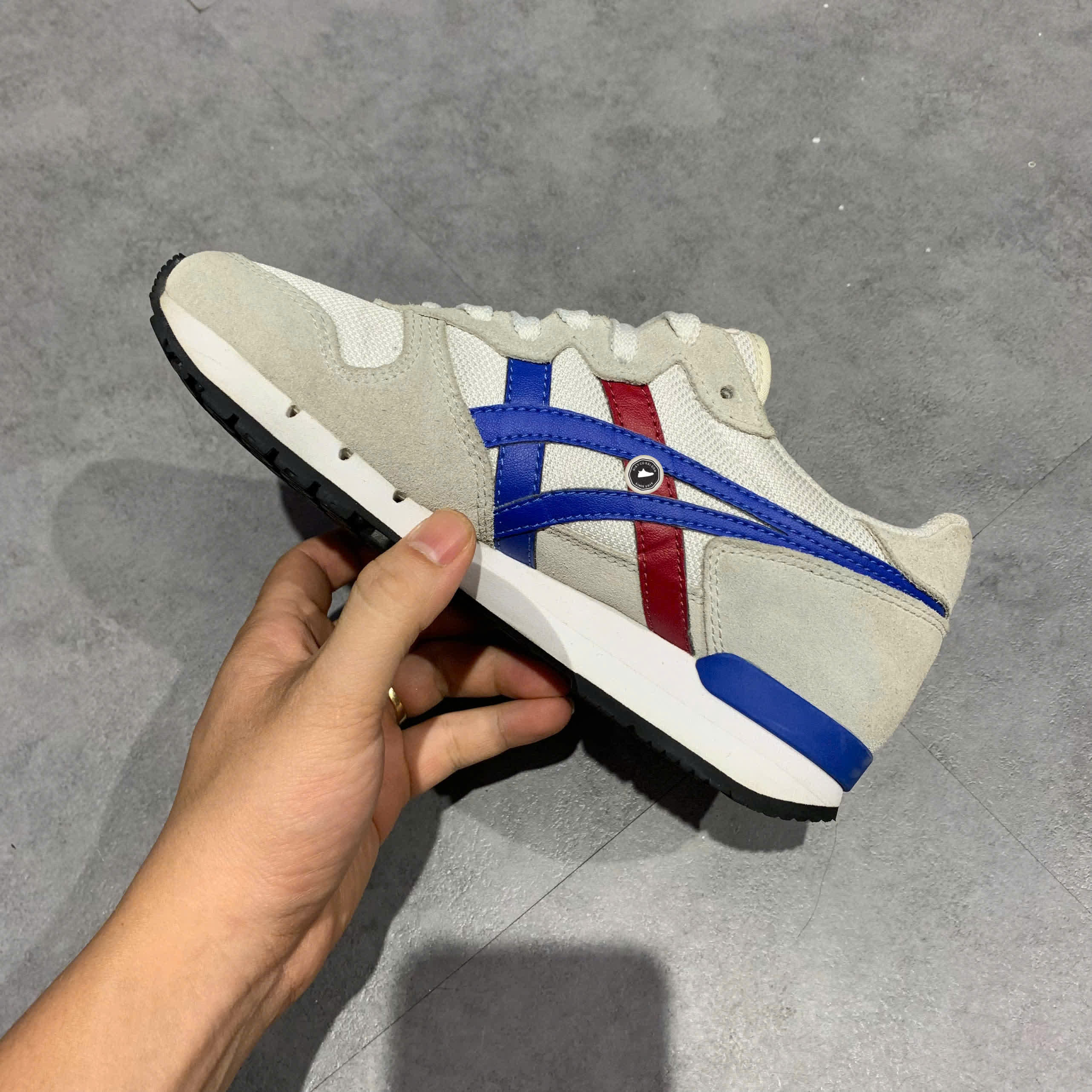 ONITSUKA TIGER ALVARADO D845L SIZE 36 GIÀY 2HAND CHÍNH HÃNG PVN20724