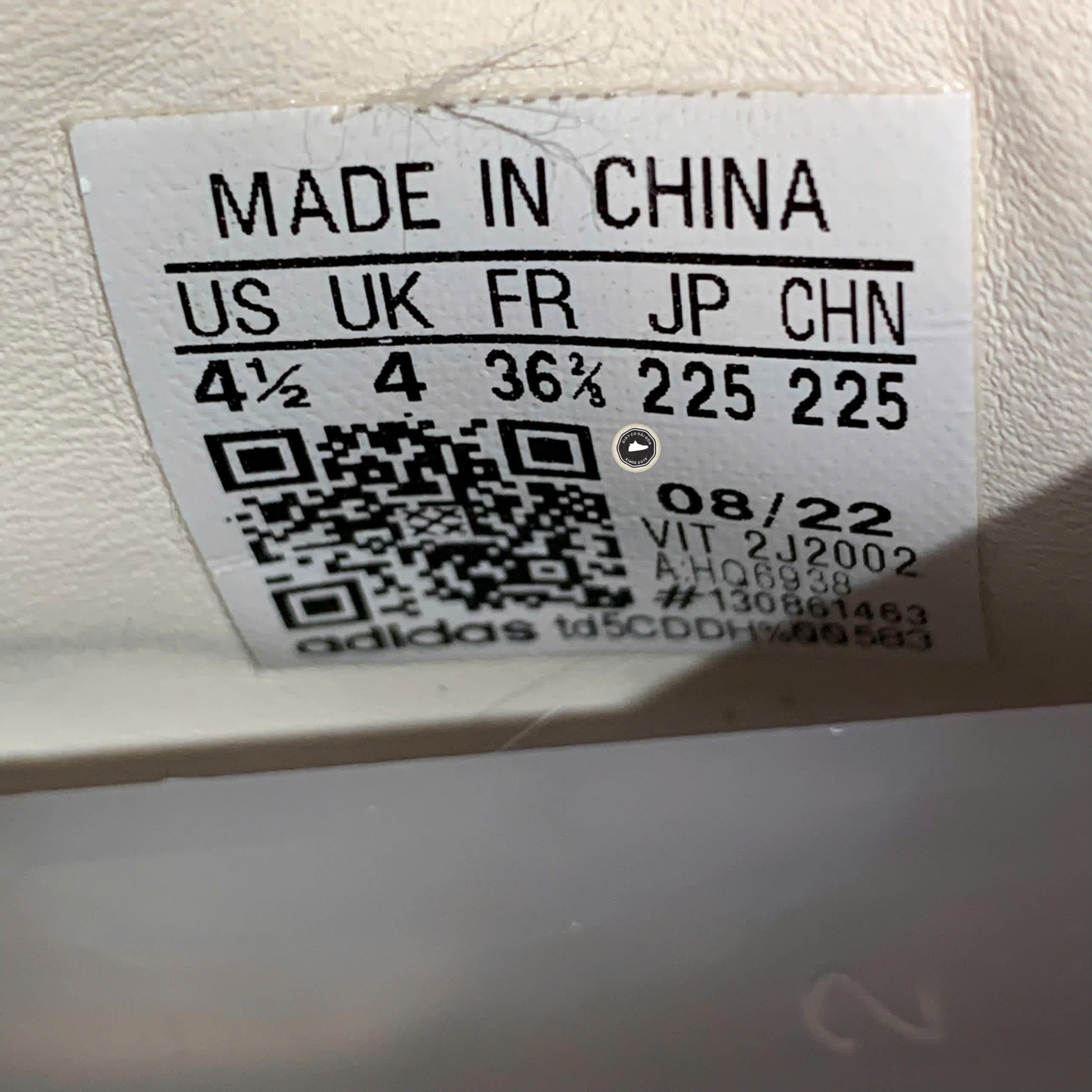 ADIDAS FORUM 84 LOW 'OFF WHITE GREEN' HQ6938 SIZE 36 2/3 GIÀY 2HAND CHÍNH HÃNG PVN20886