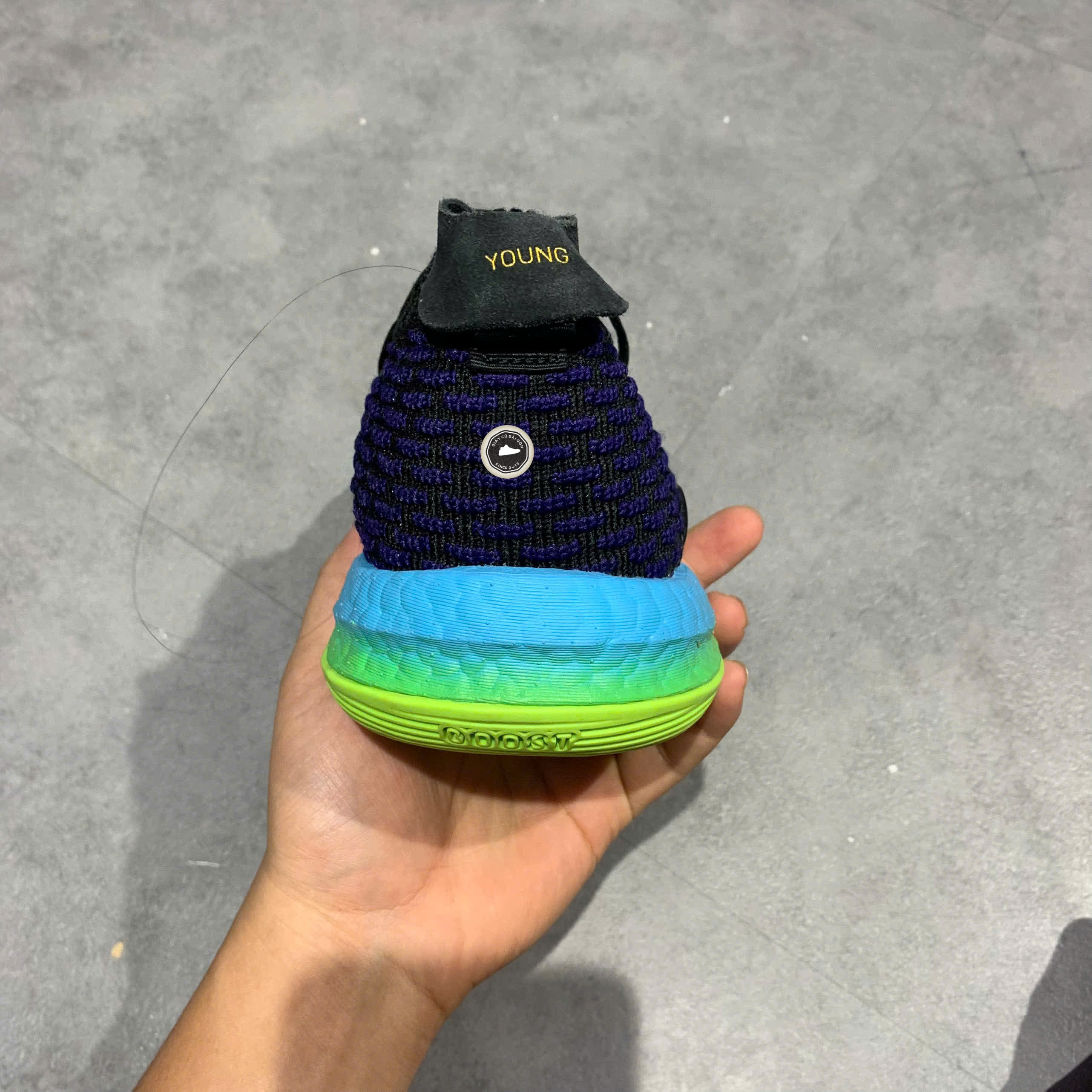 ADIDAS TRAE YOUNG 2 BASKETBALL SHOES HO6486 SIZE 38 2/3 GIÀY 2HAND CHÍNH HÃNG PVN20968