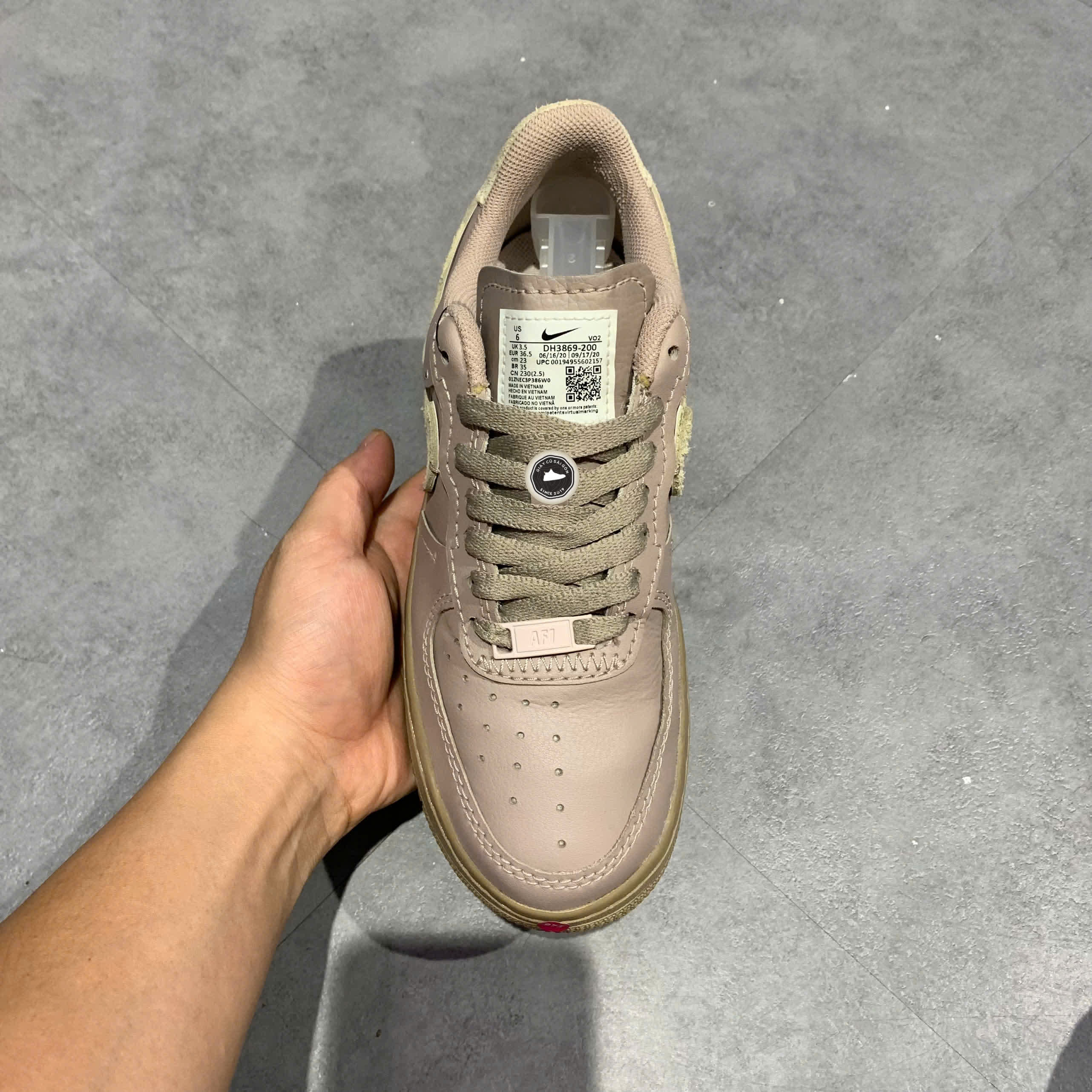 NIKE AIR FORCE 1 LOW LXX MALT DH3869-200 SIZE 36.5 GIÀY 2HAND CHÍNH HÃNG PVN20799