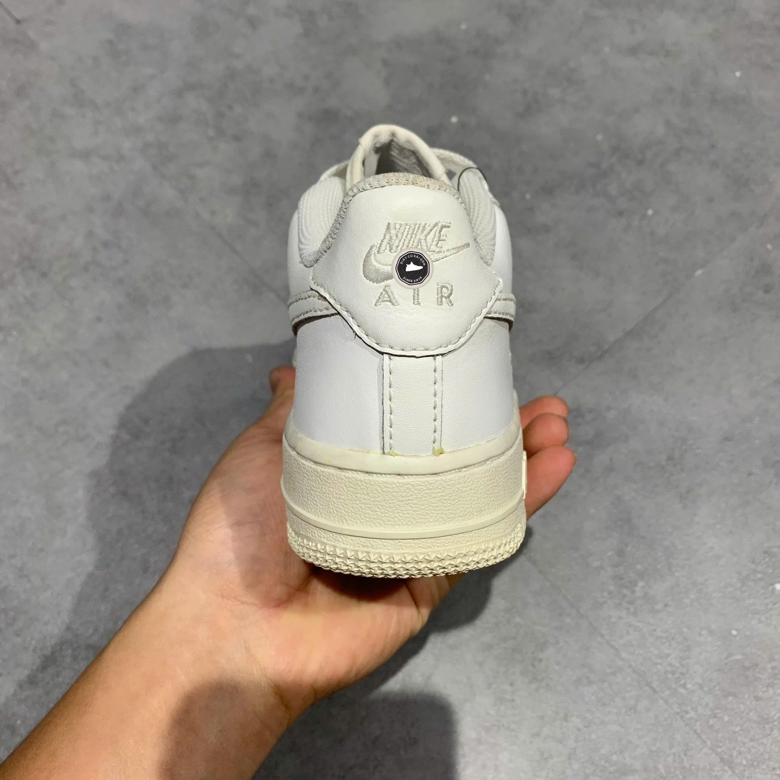 NIKE AIR FORCE 1 LOW WHITE (GS) 314192-117 SIZE 36 GIÀY 2HAND CHÍNH HÃNG PVN20816