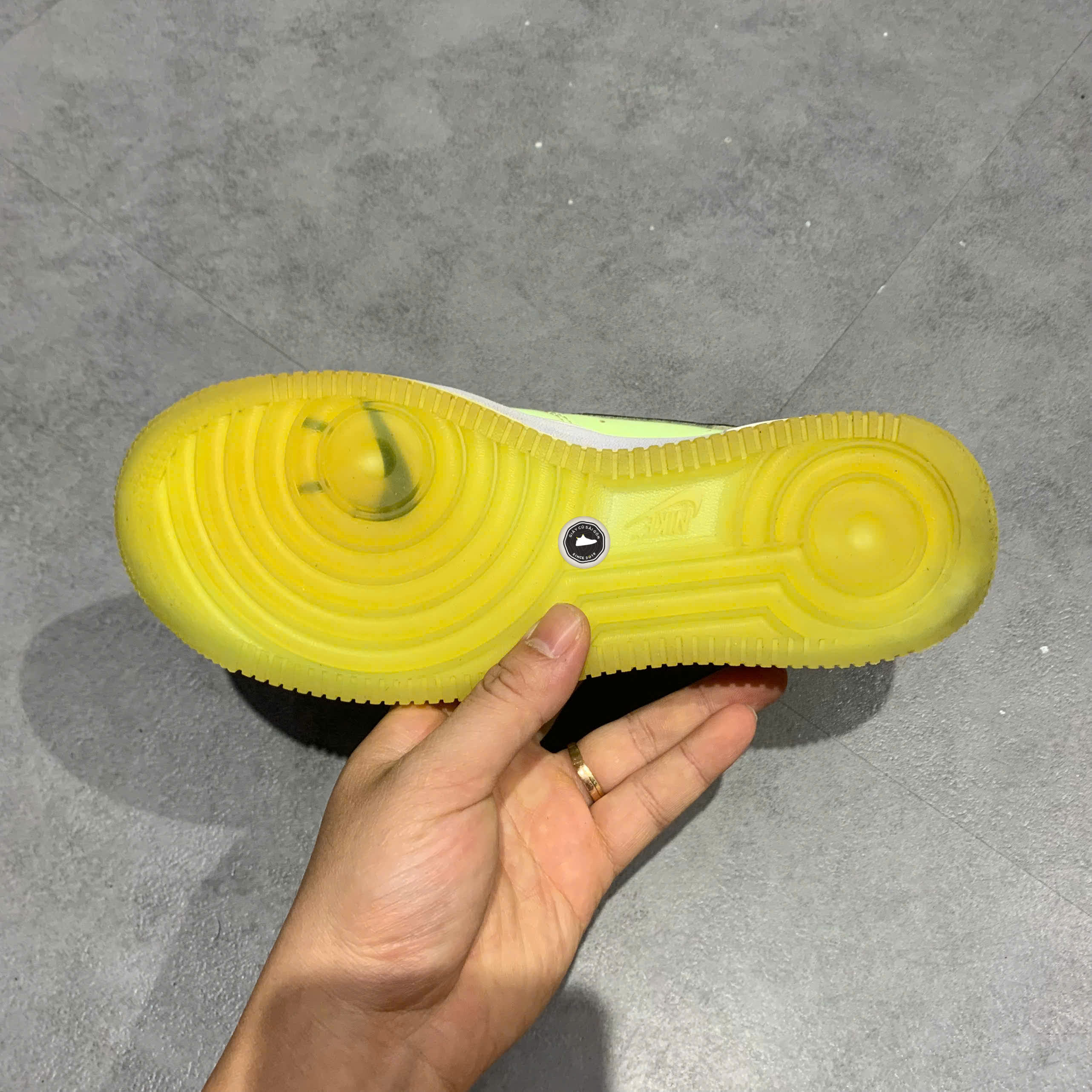 NIKE AIR FORCE 1 LOW 'HAVE A NIKE DAY' BARELY VOLT CT3228-701 SIZE 36 GIÀY 2HAND CHÍNH HÃNG PVN20797