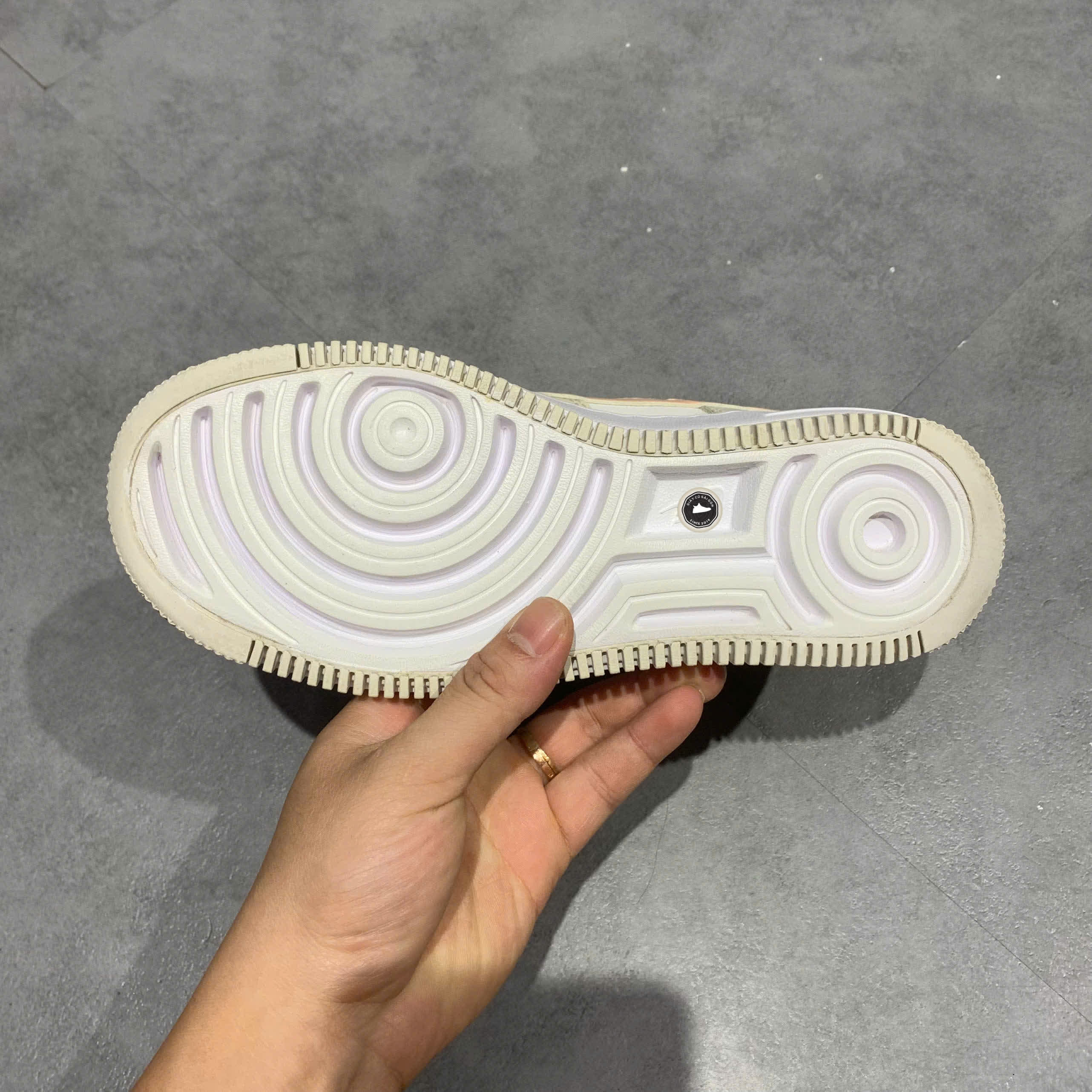 NIKE AIR FORCE 1 LOW SHADOW 'WHITE BRIGHT MANGO' DH3896 100 SIZE 36.5 GIÀY 2HAND CHÍNH HÃNG PVN20813