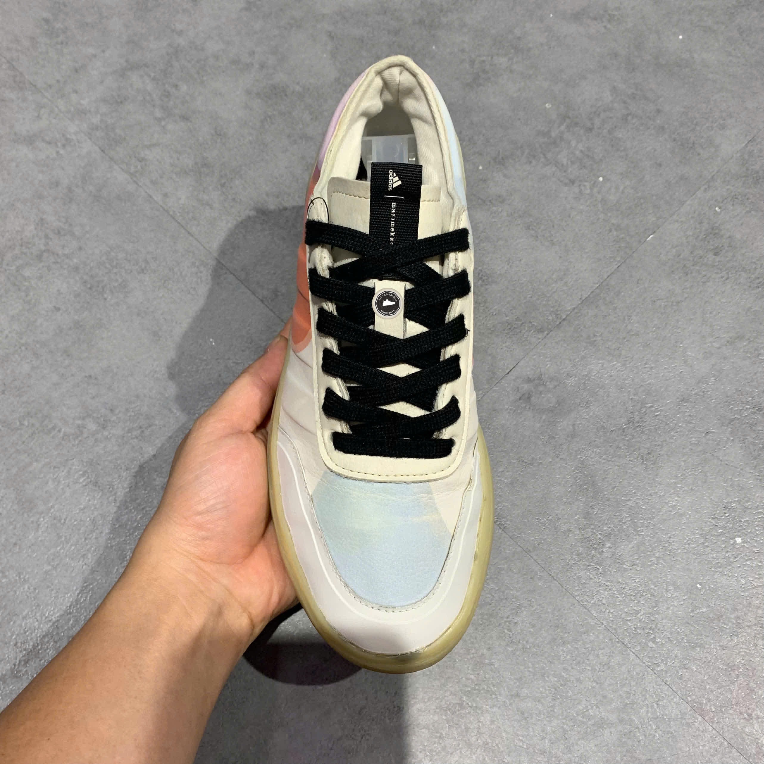 ADIDAS X MARIMEKKO COURT REVIVAL HQ6476 SIZE 36 2/3 GIÀY 2HAND CHÍNH HÃNG PVN20975