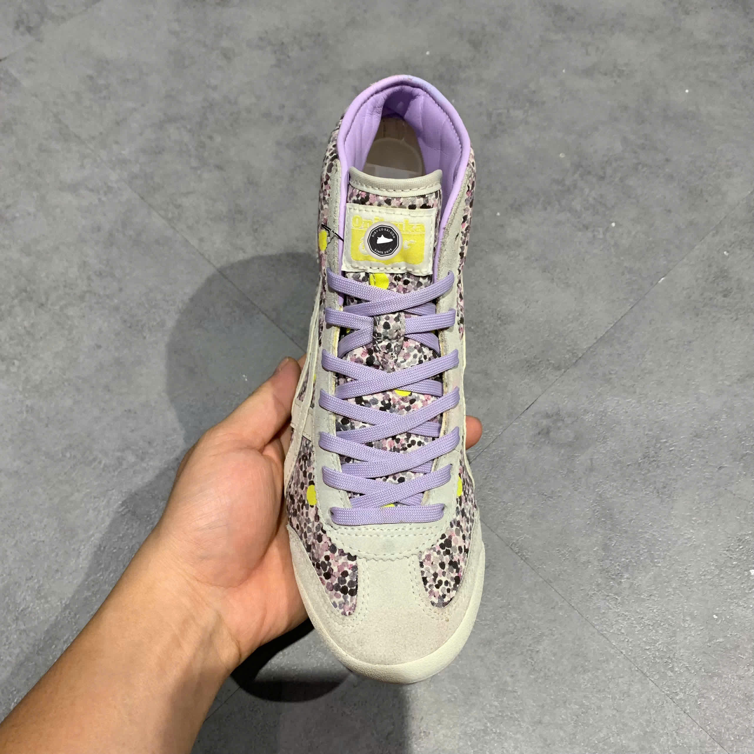 Onitsuka Tiger Mexico Mid Runner ‘Pebble Bay’ – D869N SIZE 37 Giày 2hand chính hãng PVN20780