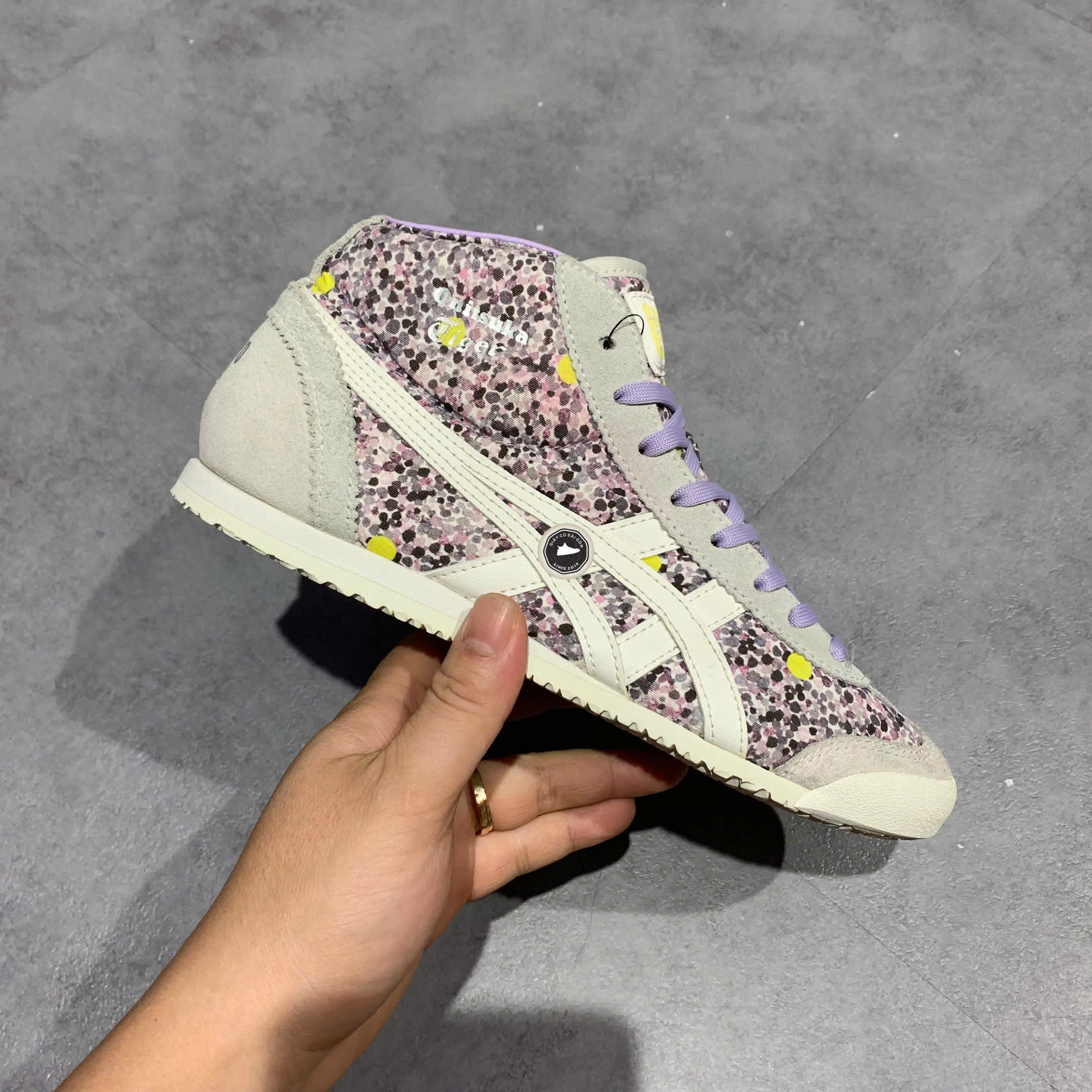 Onitsuka Tiger Mexico Mid Runner ‘Pebble Bay’ – D869N SIZE 37 Giày 2hand chính hãng PVN20780