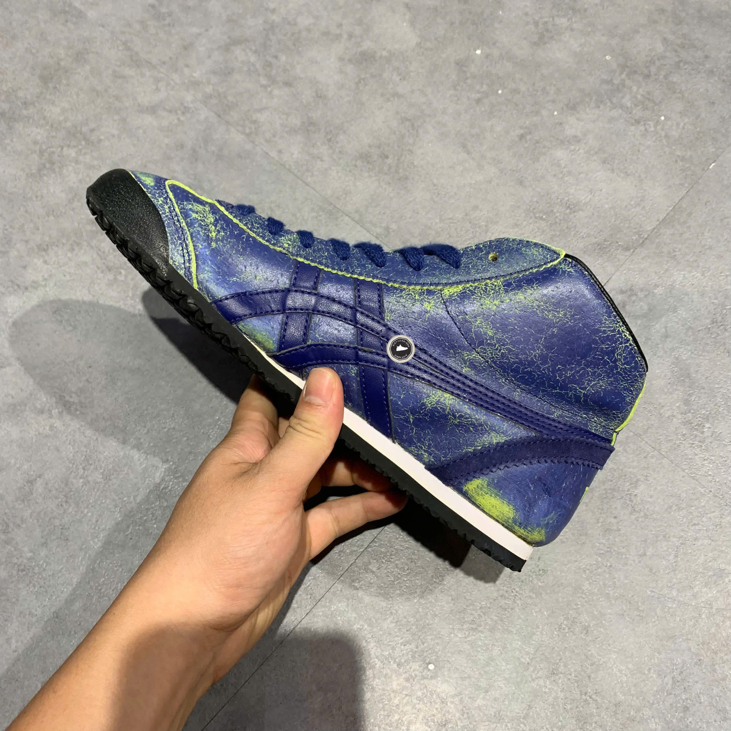 ONITSUKA TIGER MEXICO MID RUNNER TH6P3L SIZE 39 GIÀY 2HAND CHÍNH HÃNG PVN20626