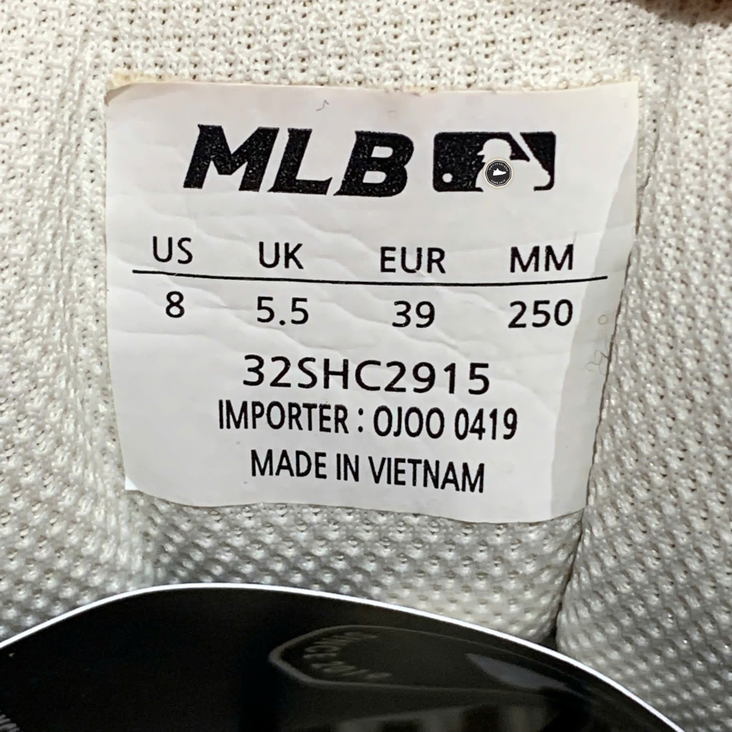 MLB Big Ball Chunky P – Boston Big Ball Chunky P 32SHC2915 SIZE 39 Giày 2hand chính hãng PVN20635