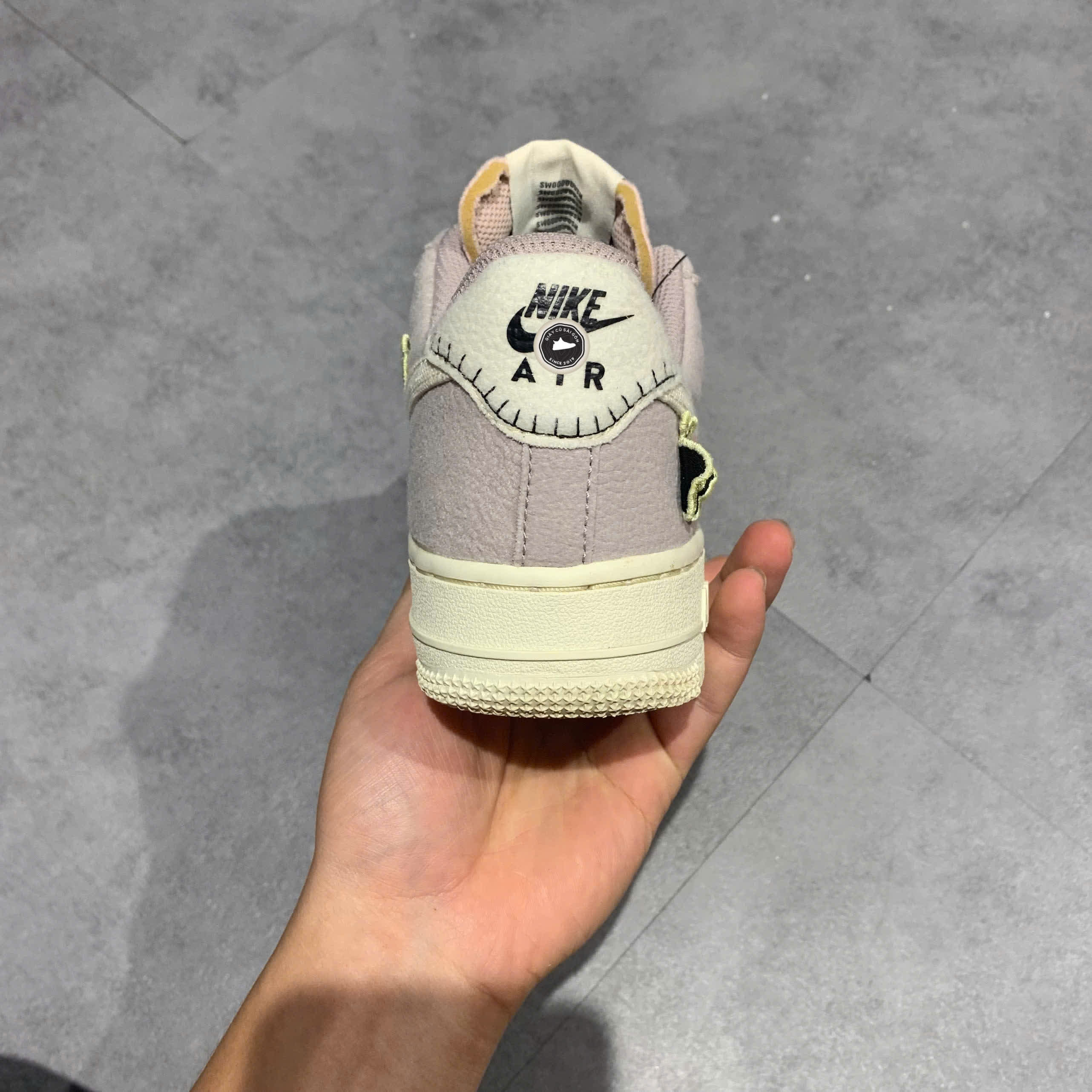 Air Jordan 1 Low SE Mismatched Purple Magenta (W) DJ6378 500 SIZE 38 GIÀY 2HAND CHÍNH HÃNG PVN20807