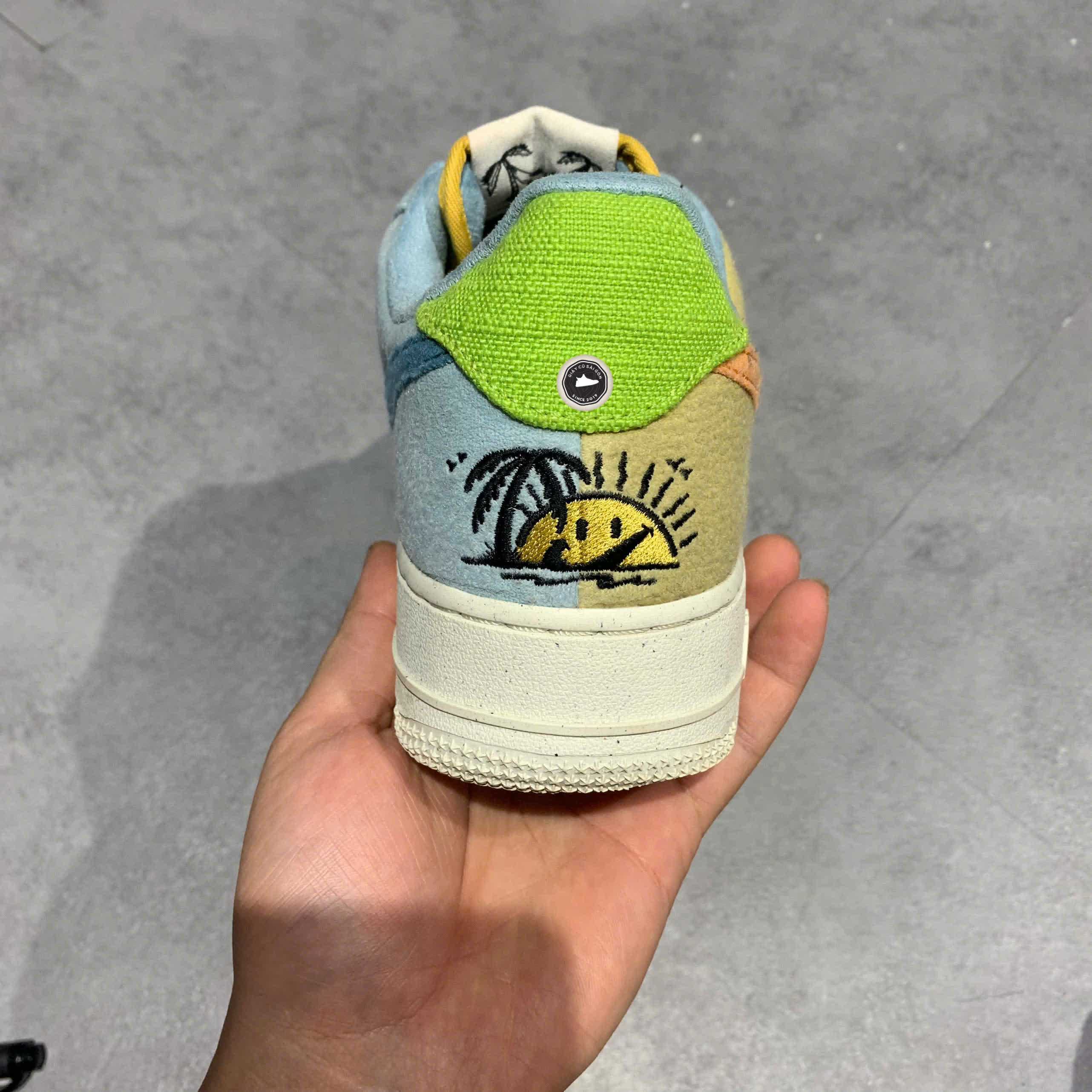 Nike Air Force 1 Low '07 LV8 Next Nature Sun Club DQ4531-700 SIZE 39 GIÀY 2HAND CHÍNH HÃNG PVN20720