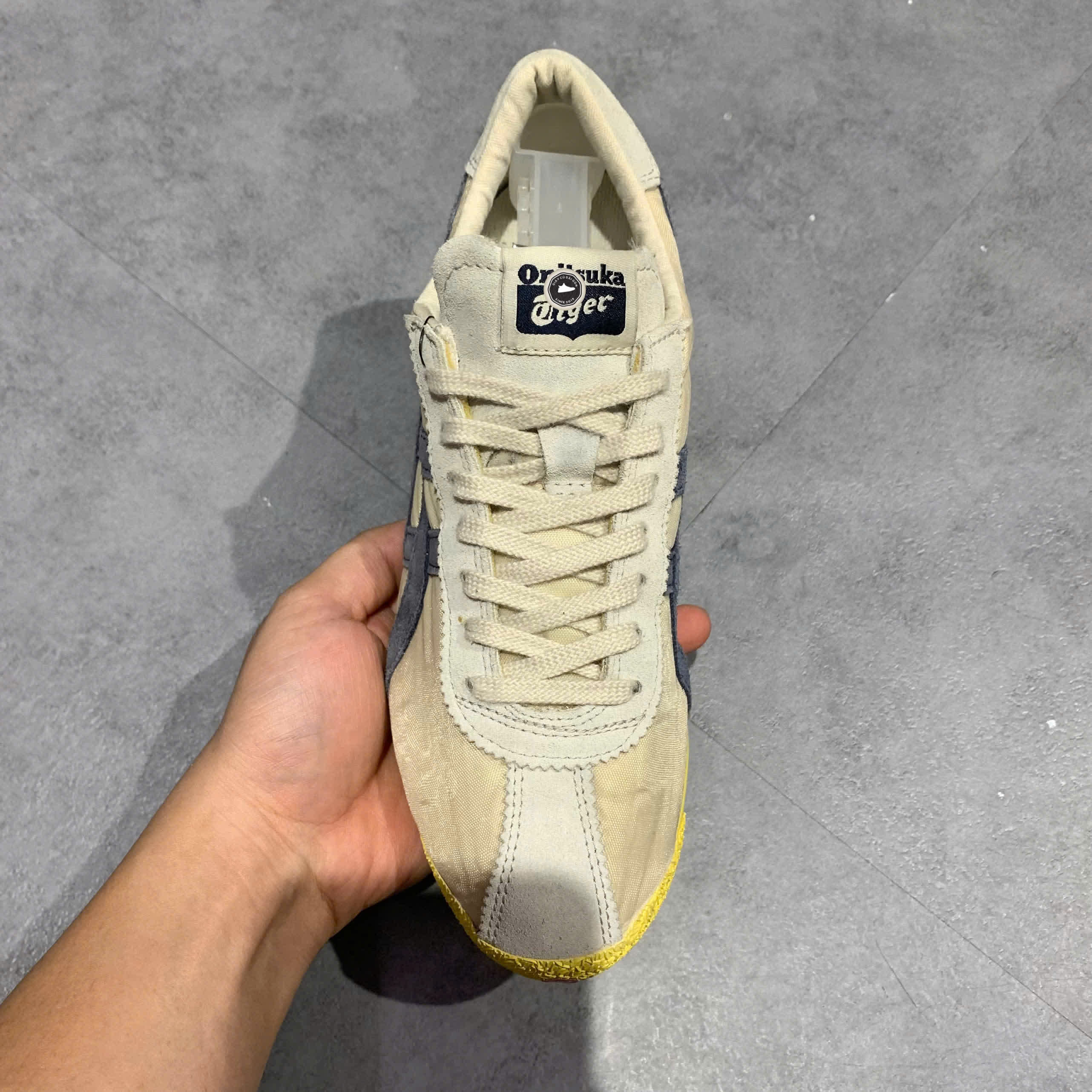 ASICS TIGER CORSAIR VIN D7C2N SIZE 38 GIÀY 2HAND CHÍNH HÃNG PVN20694