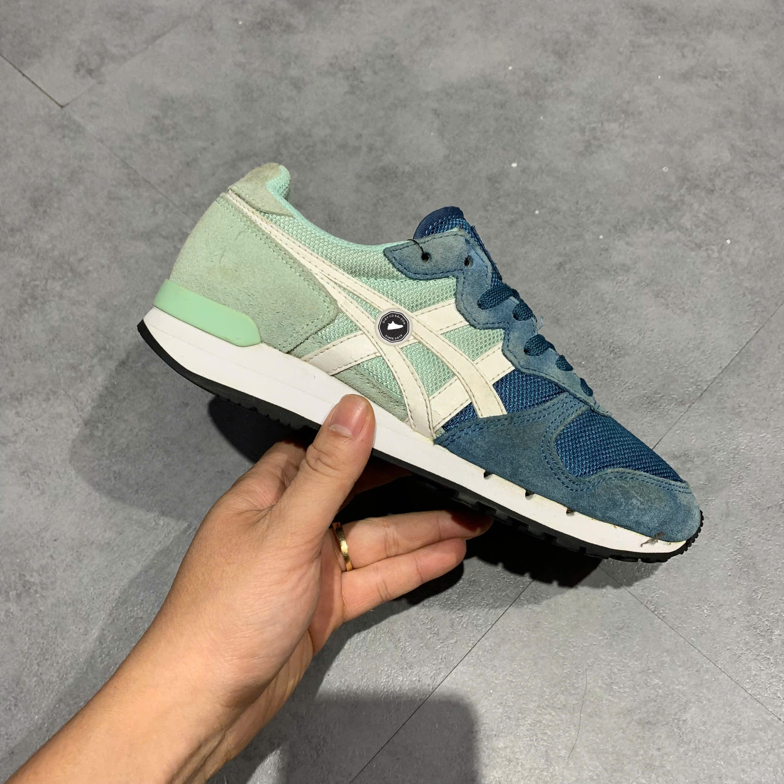 Asics Onitsuka Tiger Alvarado D6C4N SIZE 37 GIÀY 2HAND CHÍNH HÃNG PVN20672