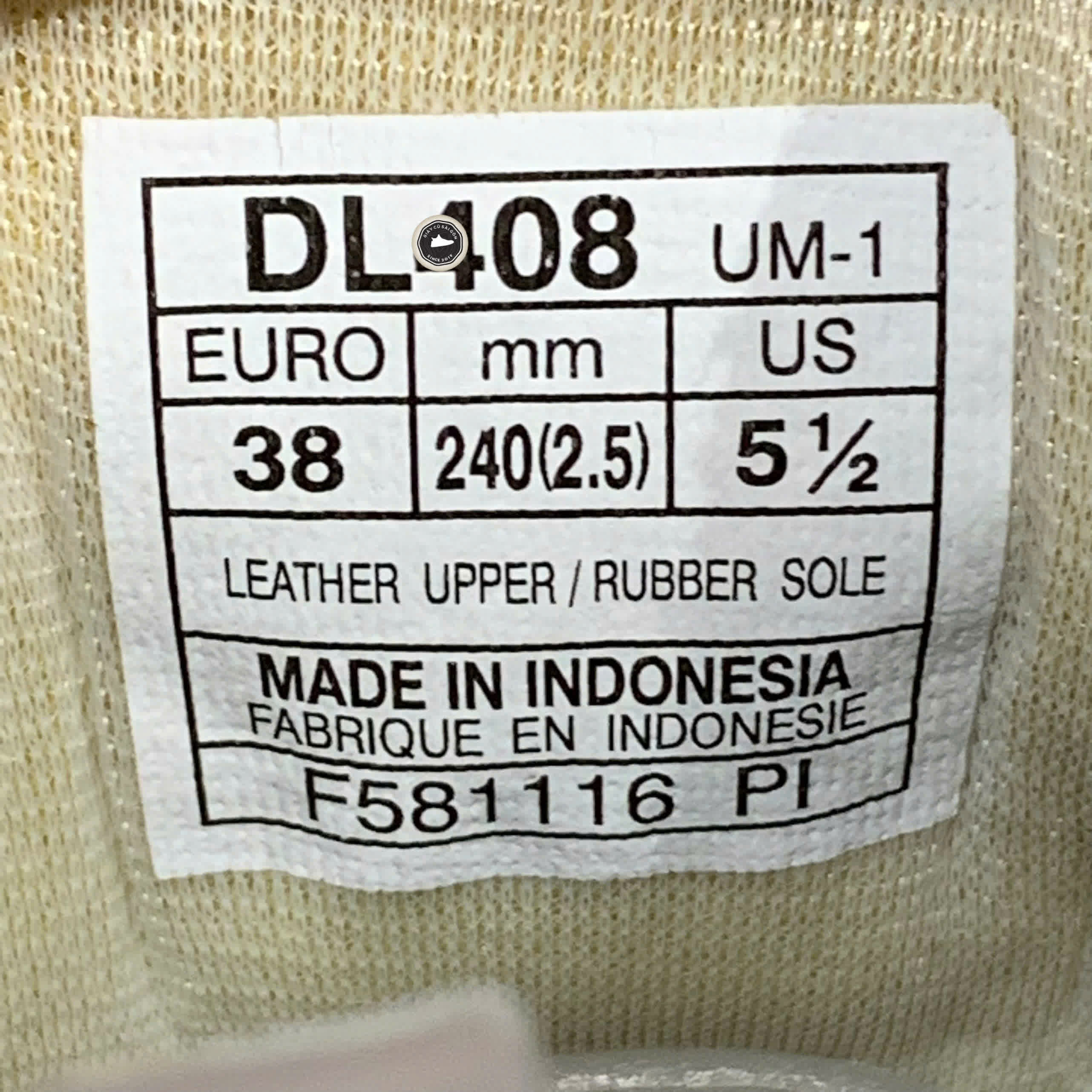 Onitsuka Tiger Mexico 66 'Birch India Ink Latte' DL408-1659 SIZE 38 GIÀY 2HAND CHÍNH HÃNG PVN20667