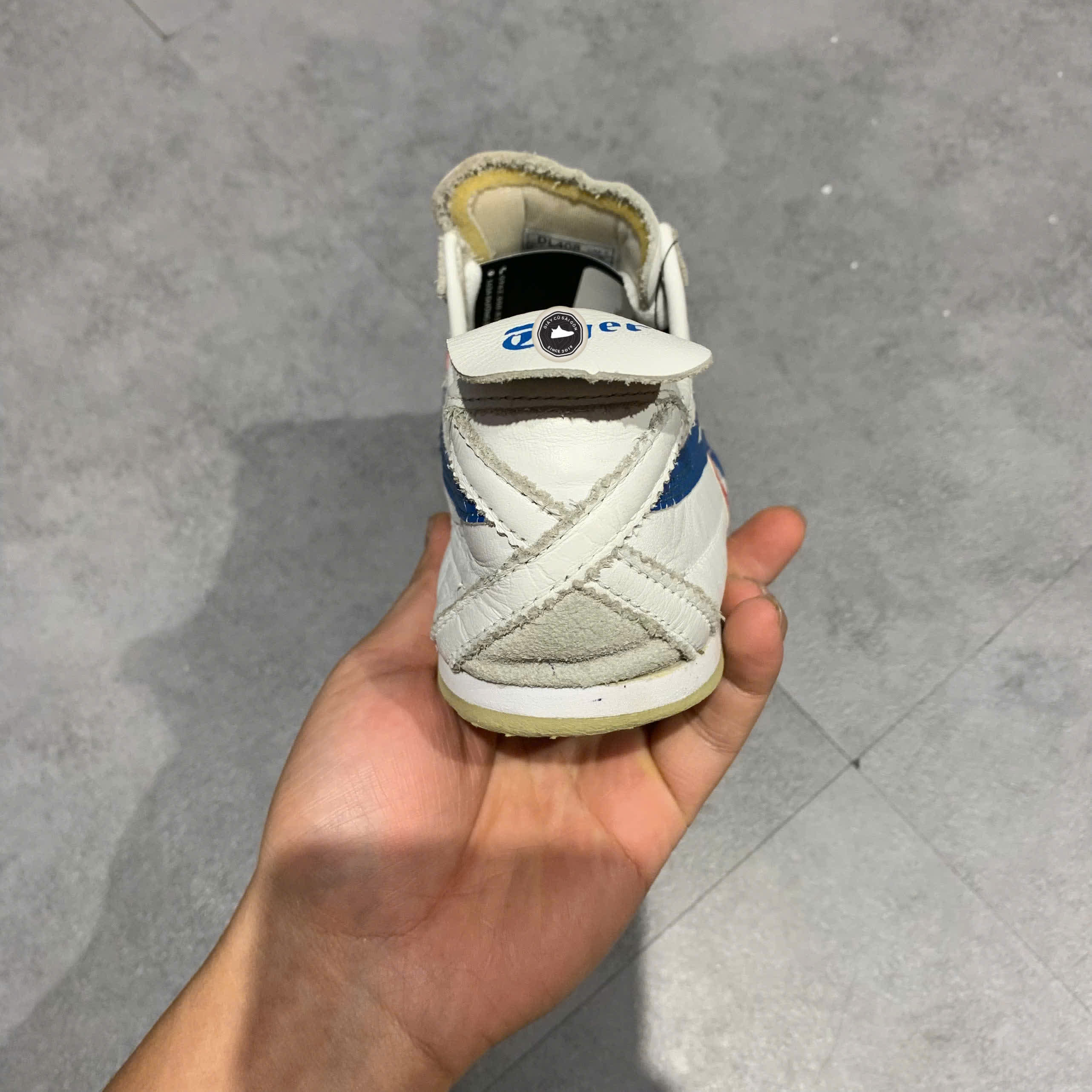 Onitsuka Tiger Mexico 66 'Birch India Ink Latte' DL408-1659 SIZE 38 GIÀY 2HAND CHÍNH HÃNG PVN20667