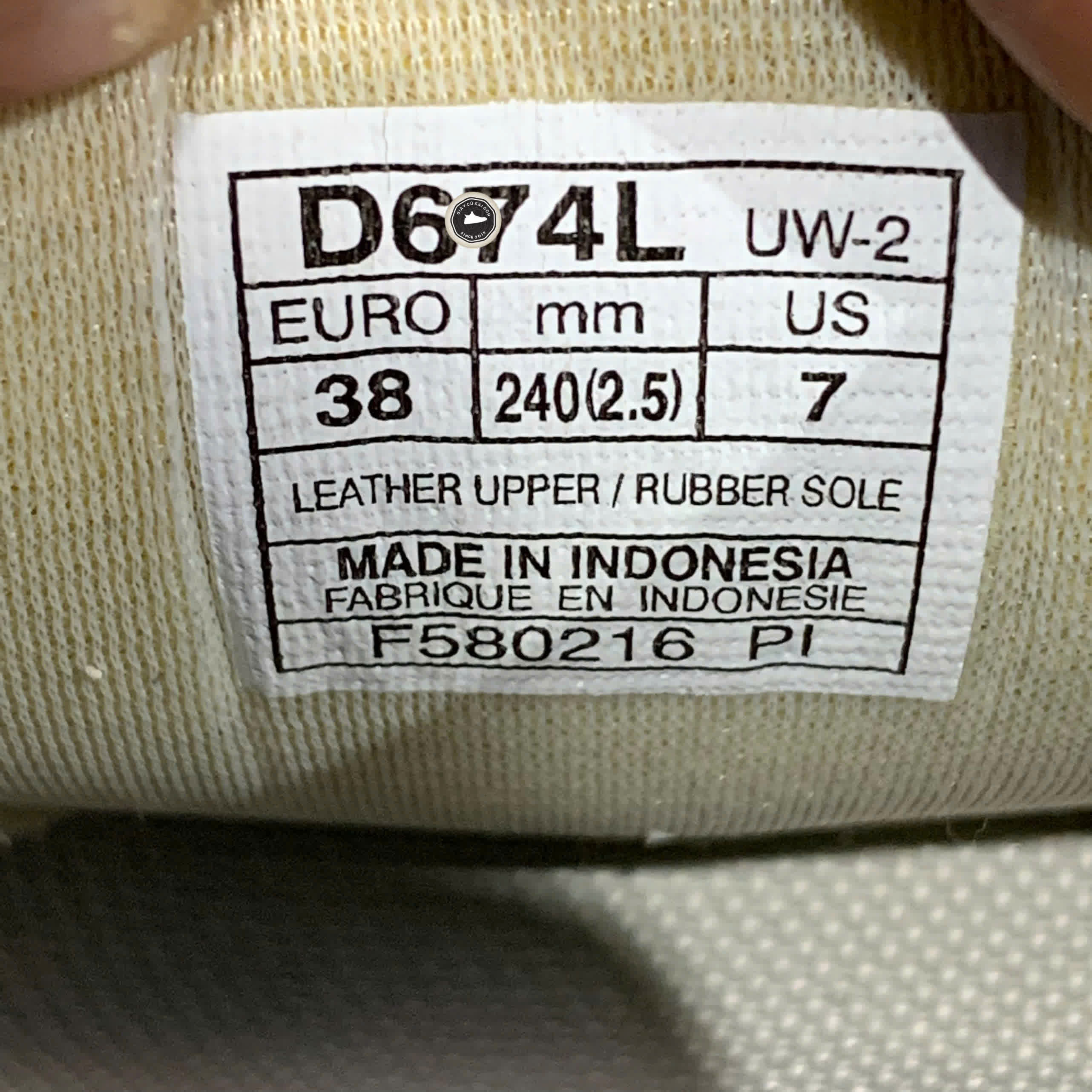 Onitsuka Tiger Mexico 66 'Blue' D674L SIZE 38 GIÀY 2HAND CHÍNH HÃNG PVN20676