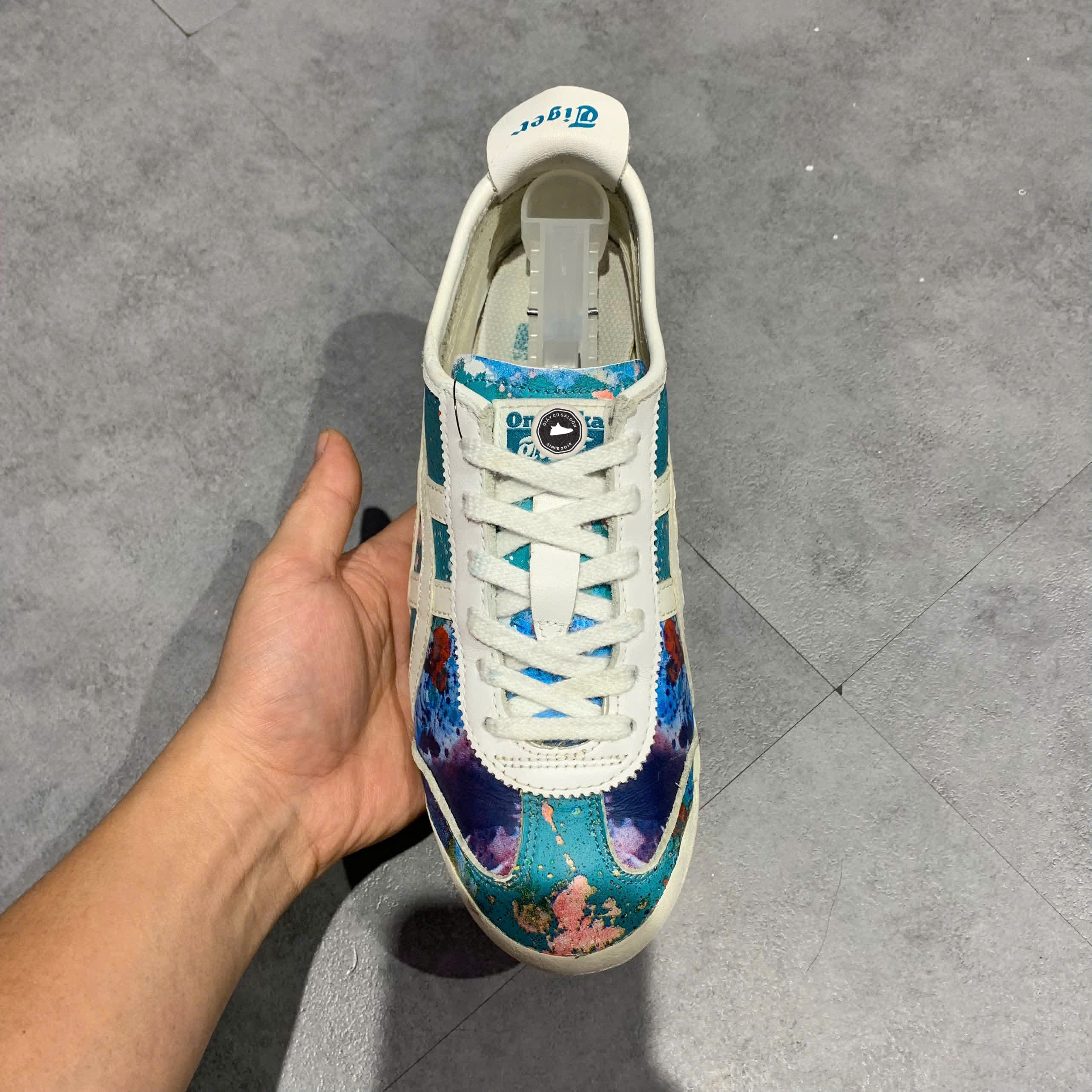 Onitsuka Tiger Mexico 66 'Blue' D674L SIZE 38 GIÀY 2HAND CHÍNH HÃNG PVN20676